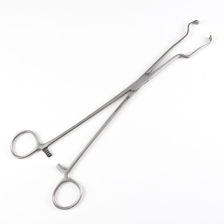Wolford Bone Holding Forceps, 9-3/4", Stainless Steel, Non-Sterile, Each
