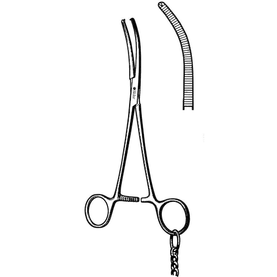 Hargis Coronoid Retractor, 7-1/2", Stainless Steel, Reusable, Non-Sterile