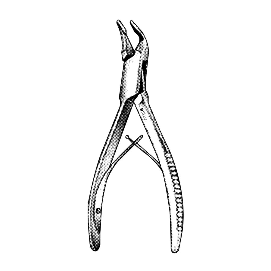 Sklar Blumenthal Rongeur, 7" Straight, 30 Degree, Stainless Steel