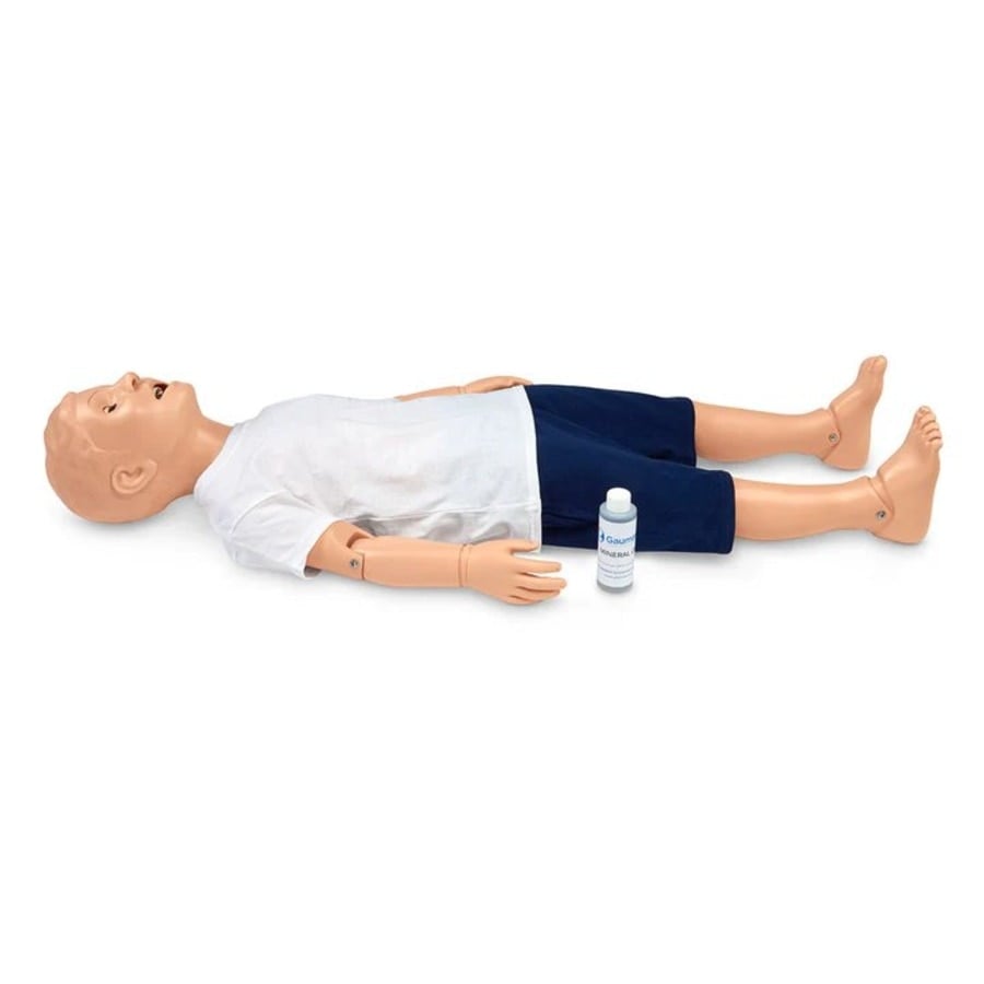 Gaumard Mike/Michelle Pediatric Care Simulator, Light Skin, 5 Years Old, Each