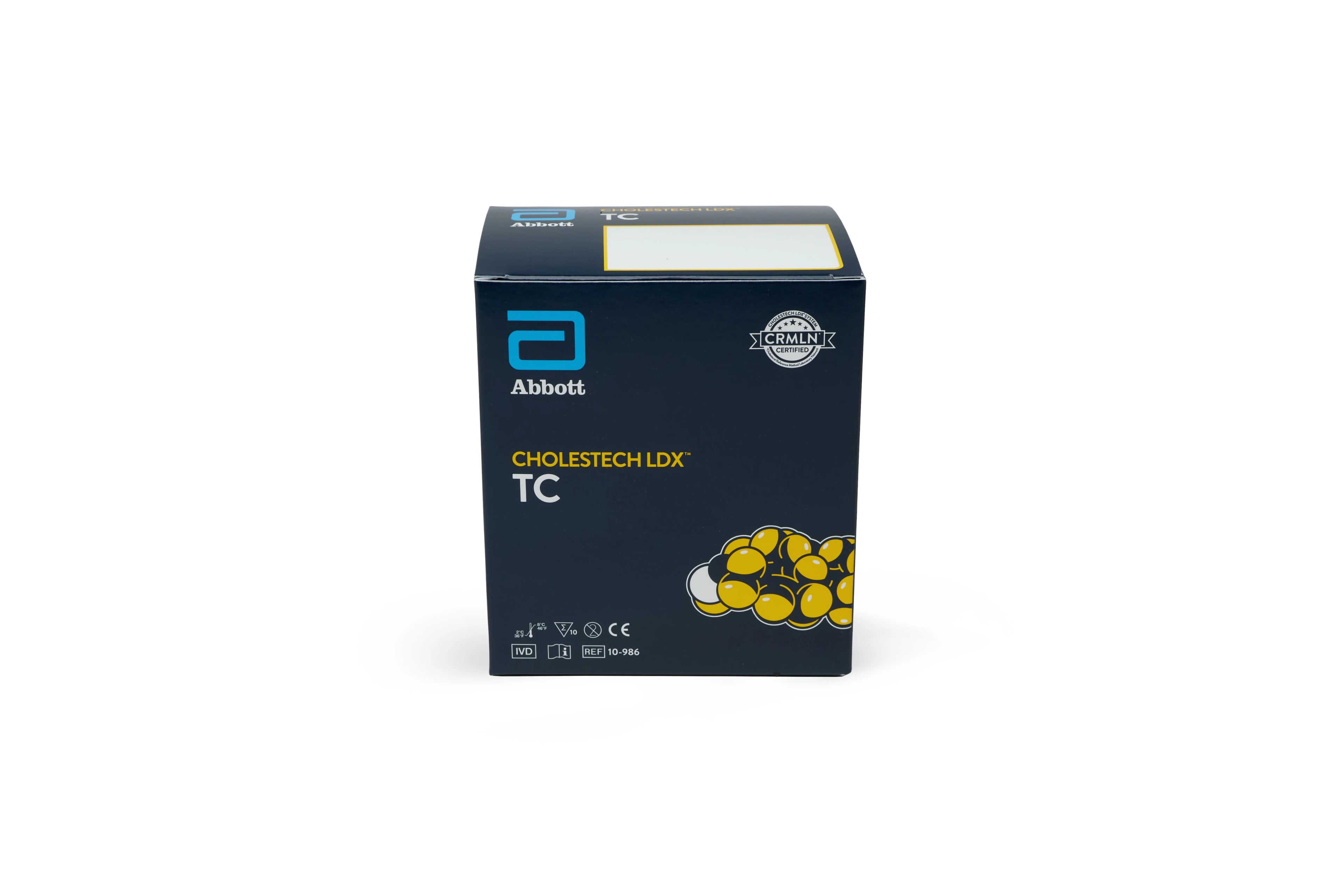 Cholestech LDX Total Cholesterol (TC) Cassettes, CLIA Waived, Whole Blood, 10/Box