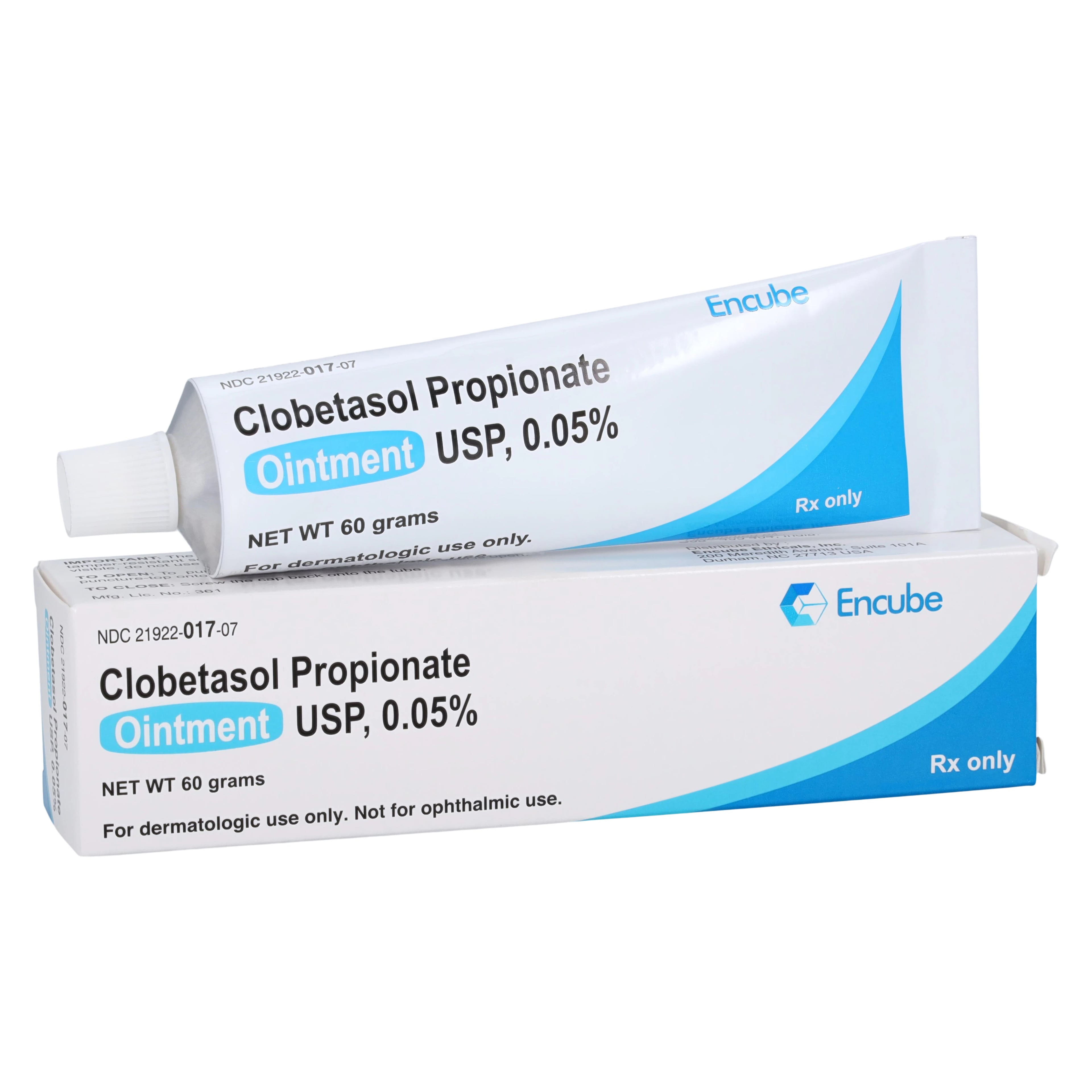 Clobetasol Propionate Ointment 0.05%, 60g Tube