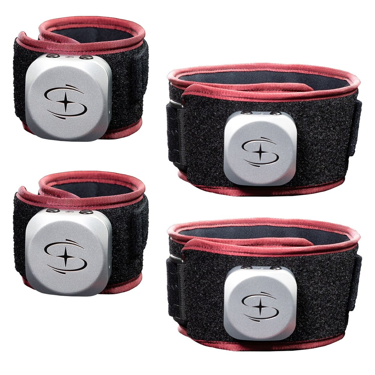 SmartCuffs 4.0 Blood Flow Restriction Cuffs, 2 Pairs (Small/Medium) with Pump