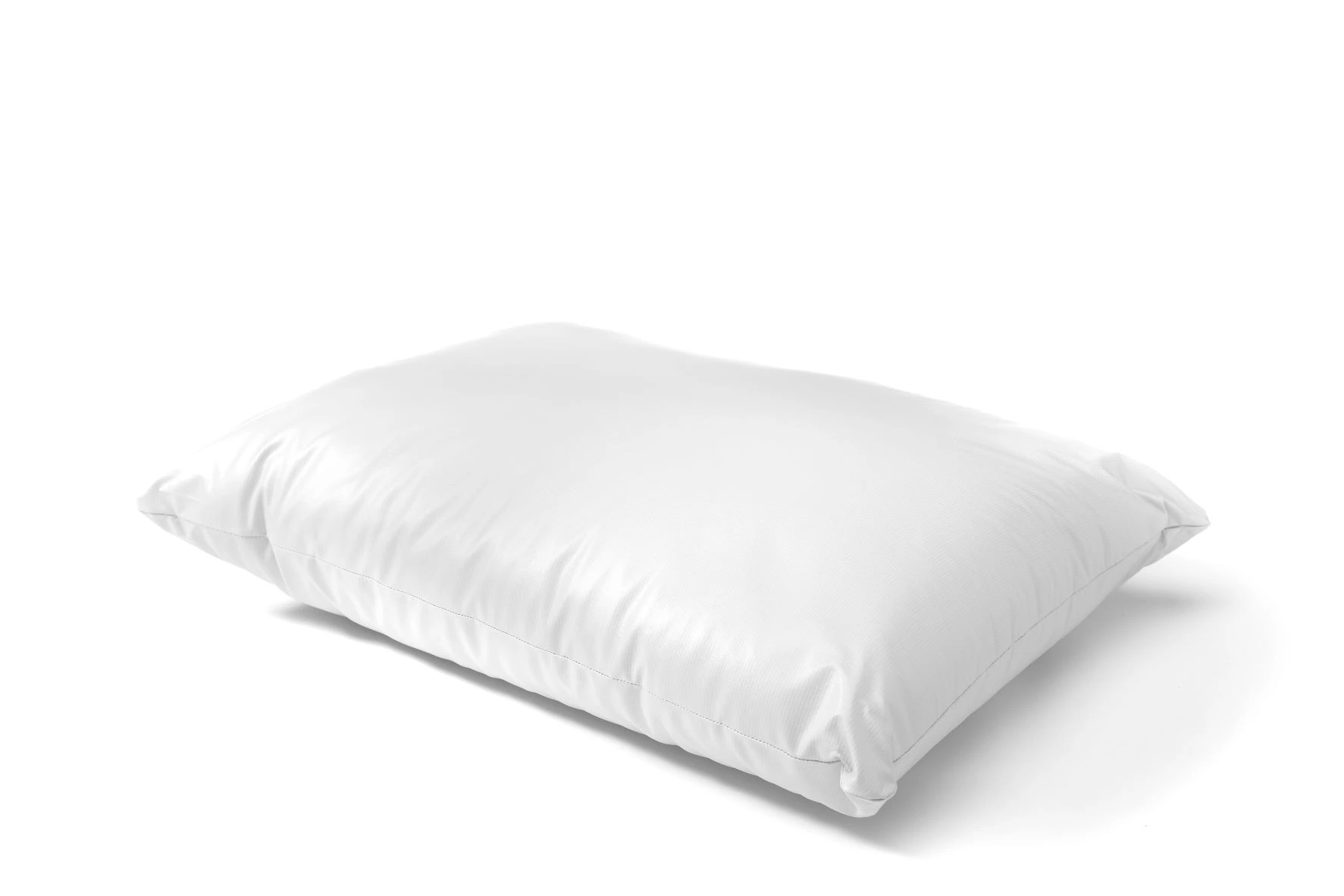 CareGuard Hospital Pillow, Vinyl, White, Medium, 19 in x 25 in, Reusable, Each
