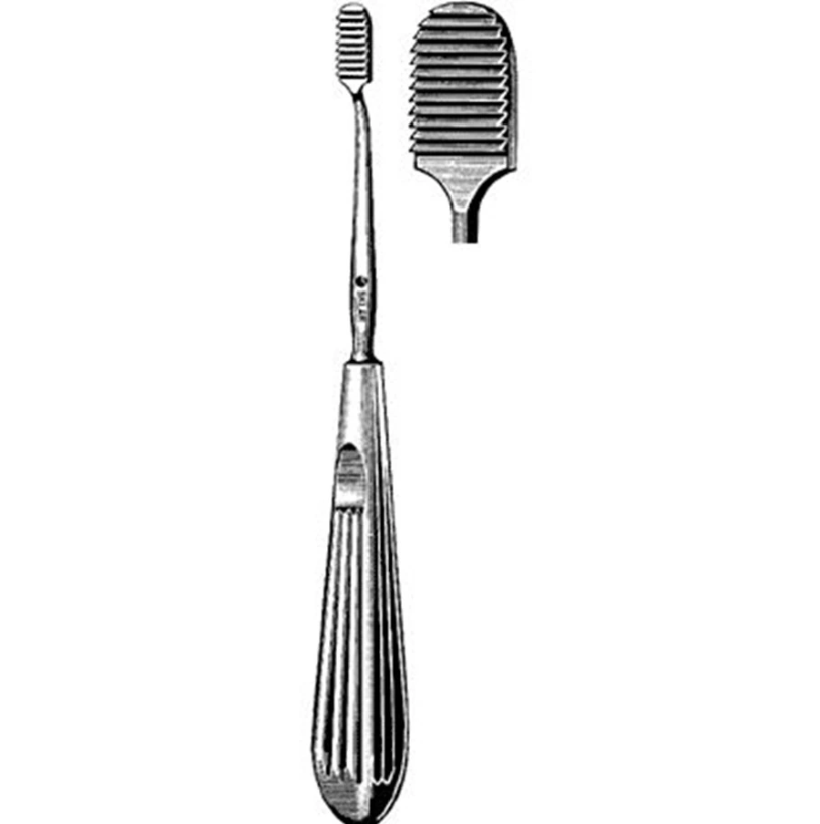 Sklar Instruments Lewis Nasal Rasp, Fine, 7" Stainless Steel, Reusable