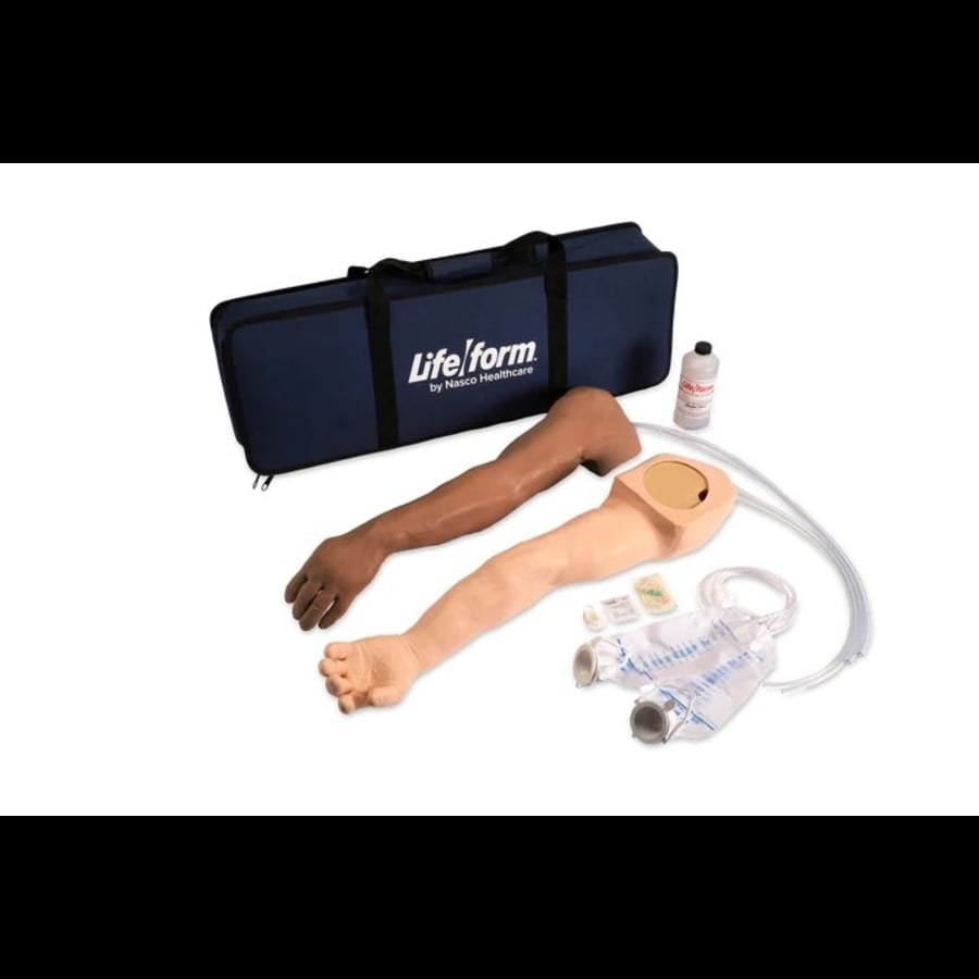 Life/form Multi-Venous IV Training Arm, Medium Skin Tone, for IV and Injection Practice