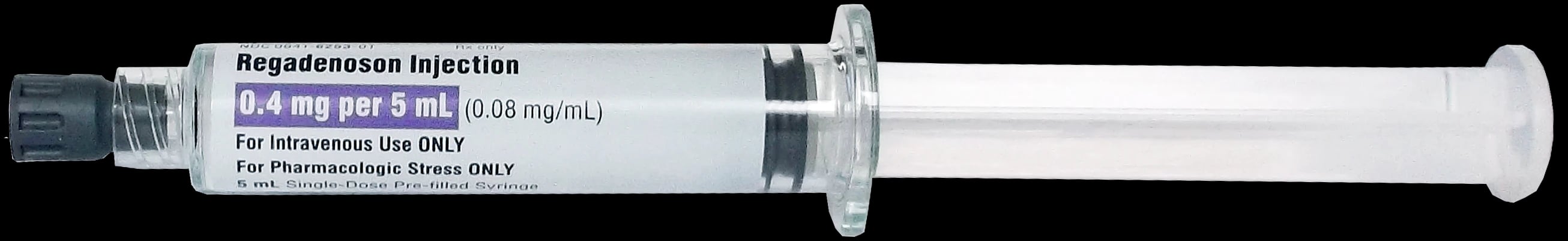 Regadenoson Injection 0.4 mg/5 mL Prefilled Syringe, 5 mL, Hikma Pharmaceuticals