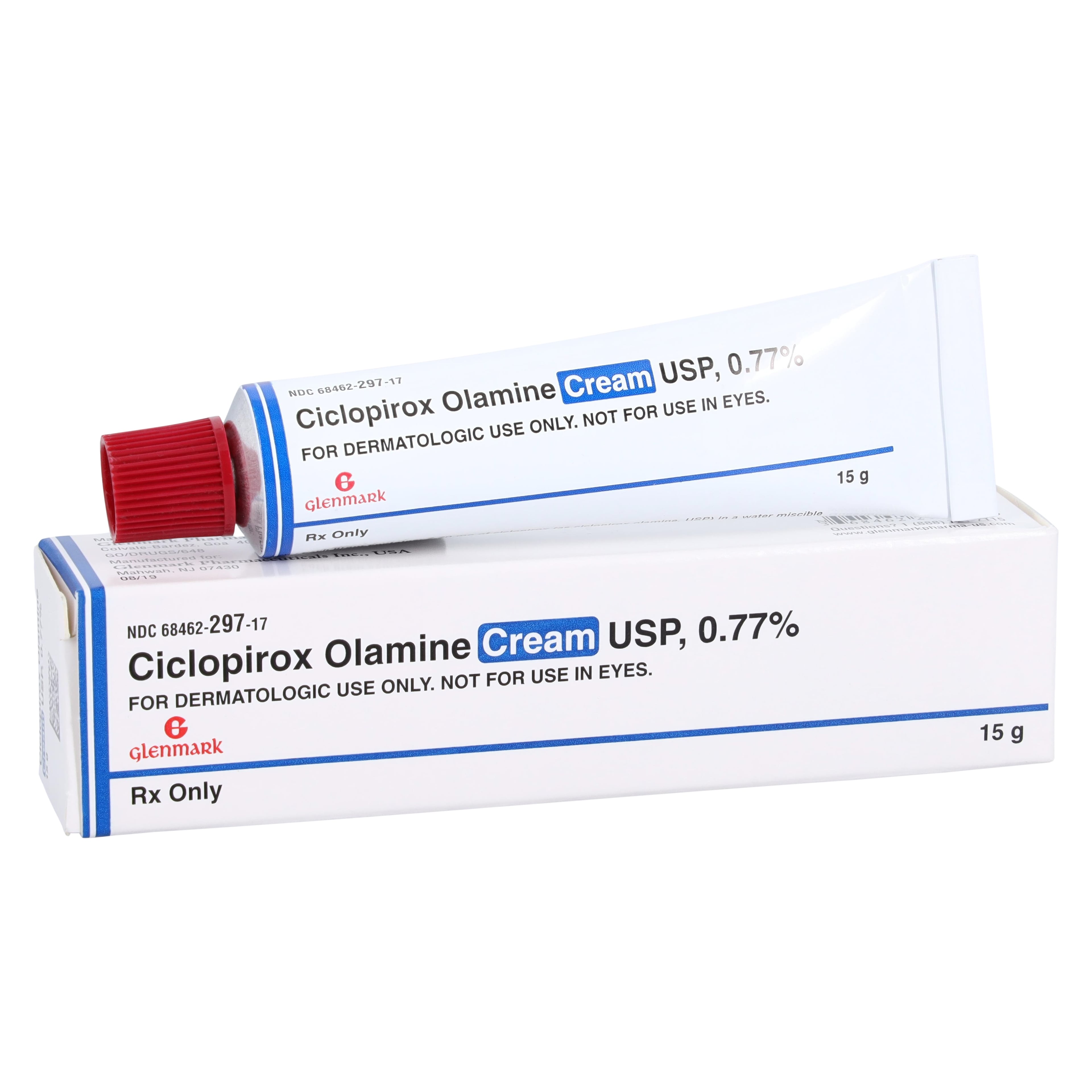 Ciclopirox Cream 0.77%, 15g Tube, Glenmark Pharmaceuticals