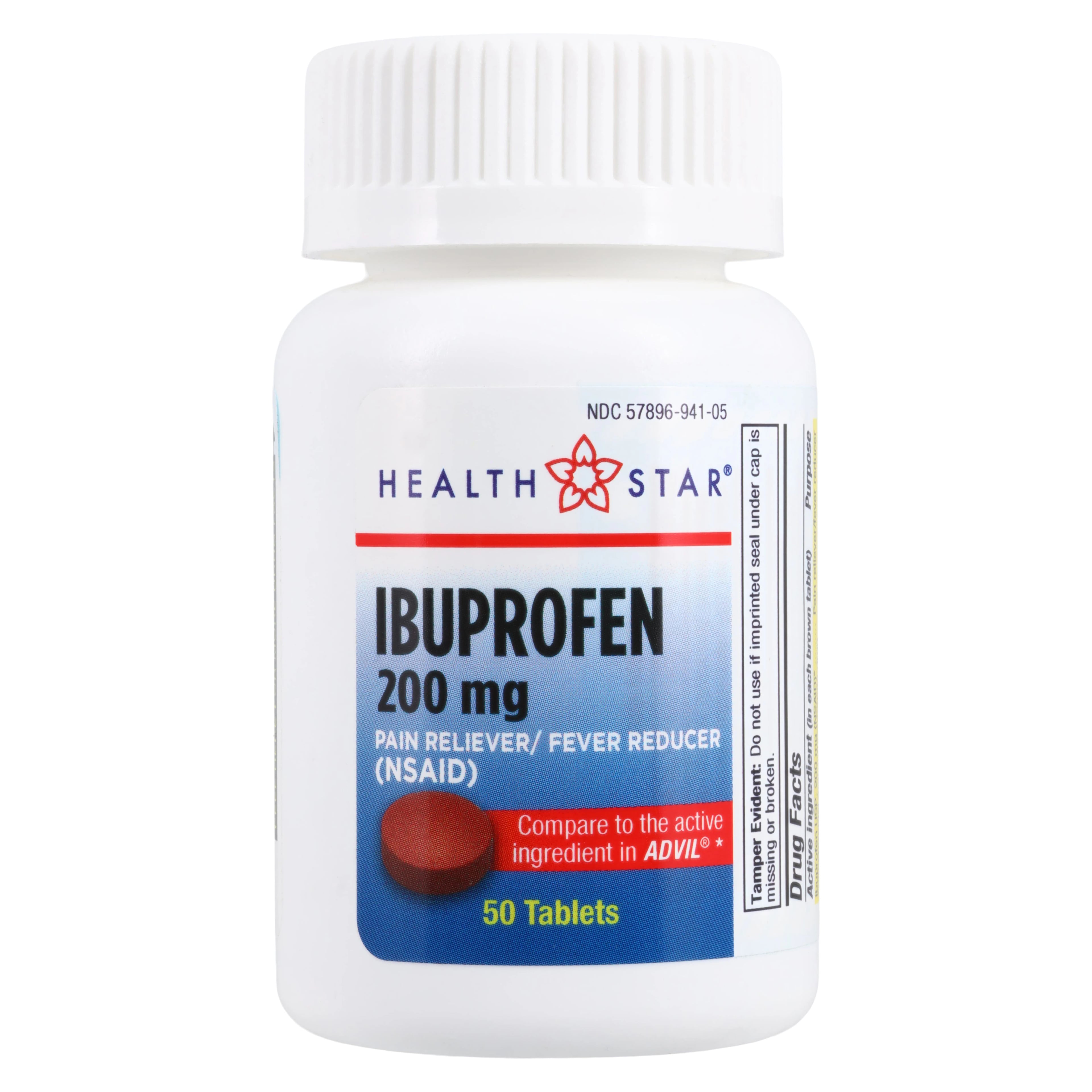 Geri-Care Ibuprofen Tablets, 200mg, 50/Bottle