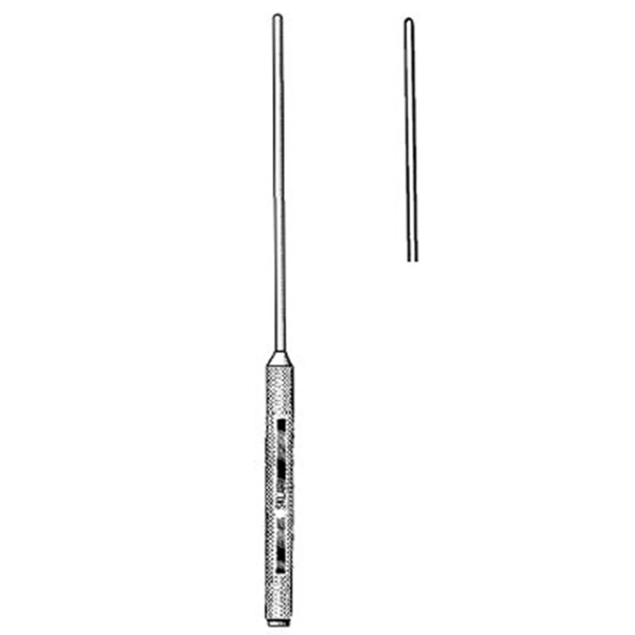 Garrett Vascular Dilator, 2mm Blunt, 8-1/2", Stainless Steel, Non-Sterile, Reusable, Each