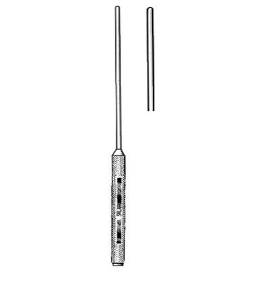 Garrett Vascular Dilator, 4.5mm, Blunt, 8-1/2", Stainless Steel, Non-Sterile, Reusable, Each