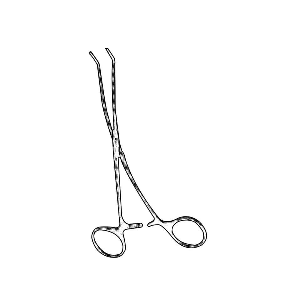 Sklar Kartchner Carotid Clamp, 6-1/4", Stainless Steel, Non-Sterile, Reusable