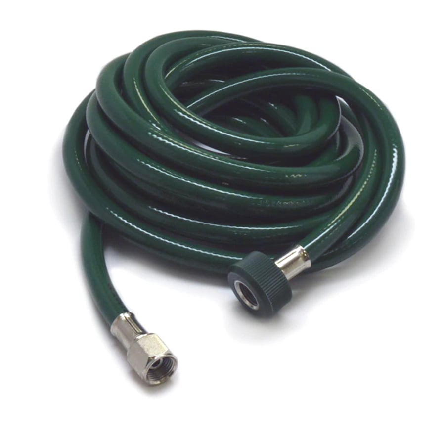 Hose O2 Gas Supply, Green, 15 ft, Female DISS, Reusable, Each