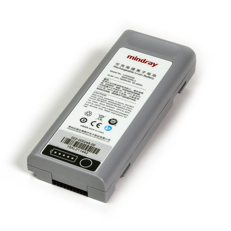 Mindray VS9 Vital Signs Monitor Lithium-Ion Battery, 1 Each