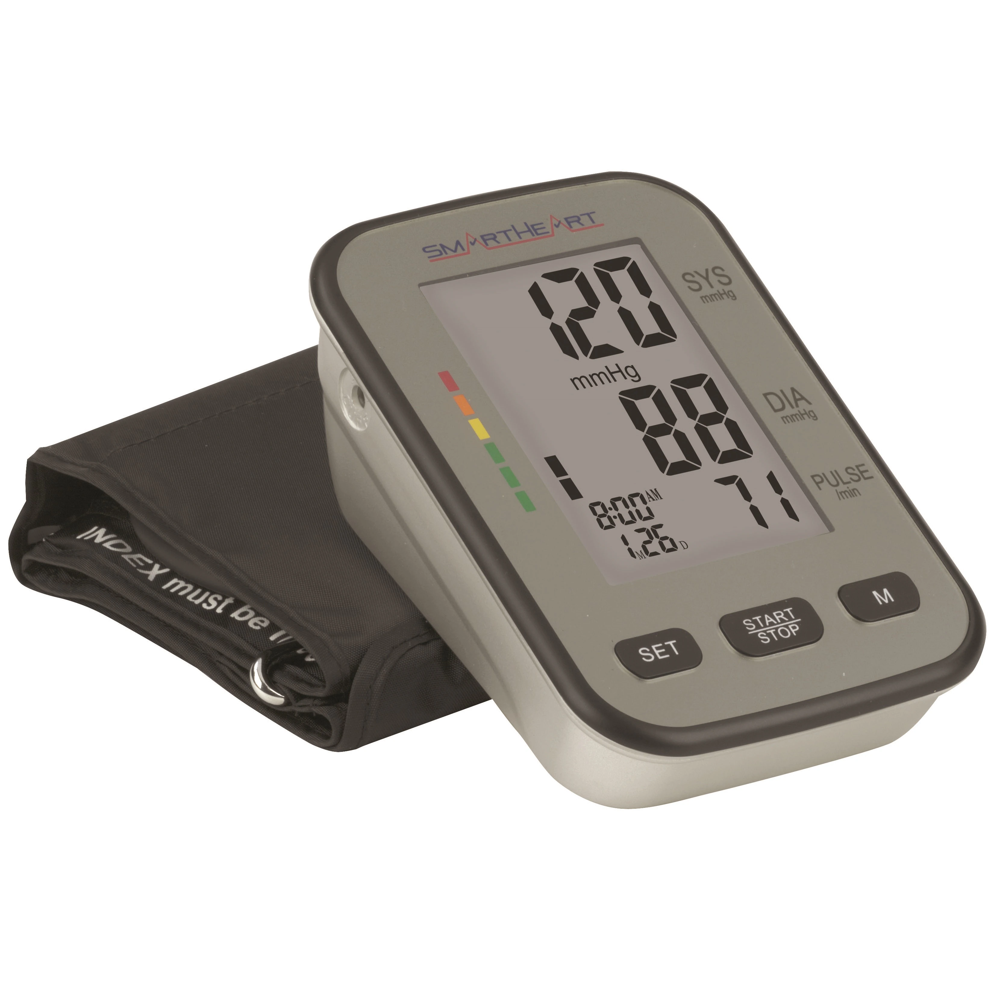 Veridian Healthcare SmartHeart Talking Blood Pressure Monitor, Arm Cuff, 12/Case