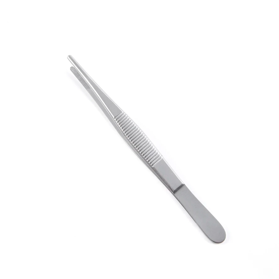 Sklar Econo Dressing Forceps, Straight, 4-1/2", Blunt, Stainless Steel, Non-Sterile, 12/Box