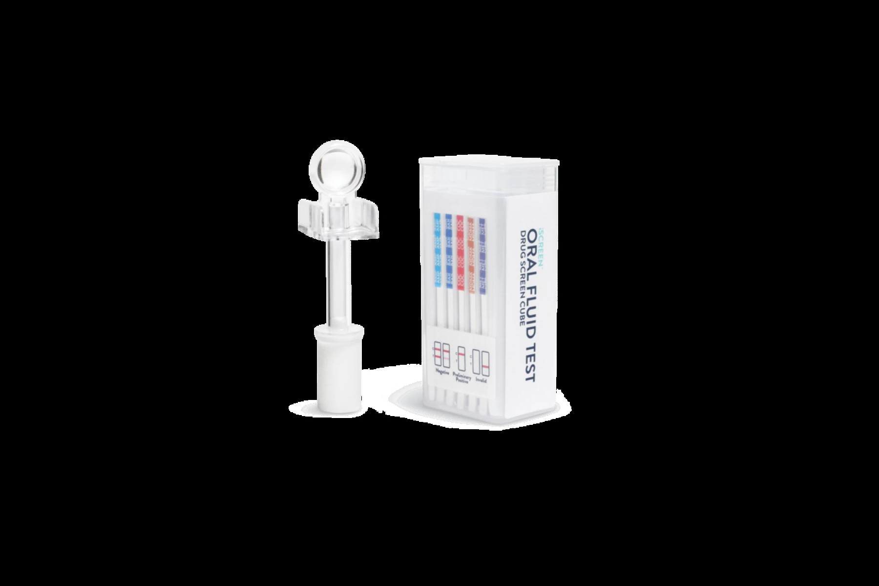 iScreen Oral Fluid Cube Drug Test Kit, 25/Box