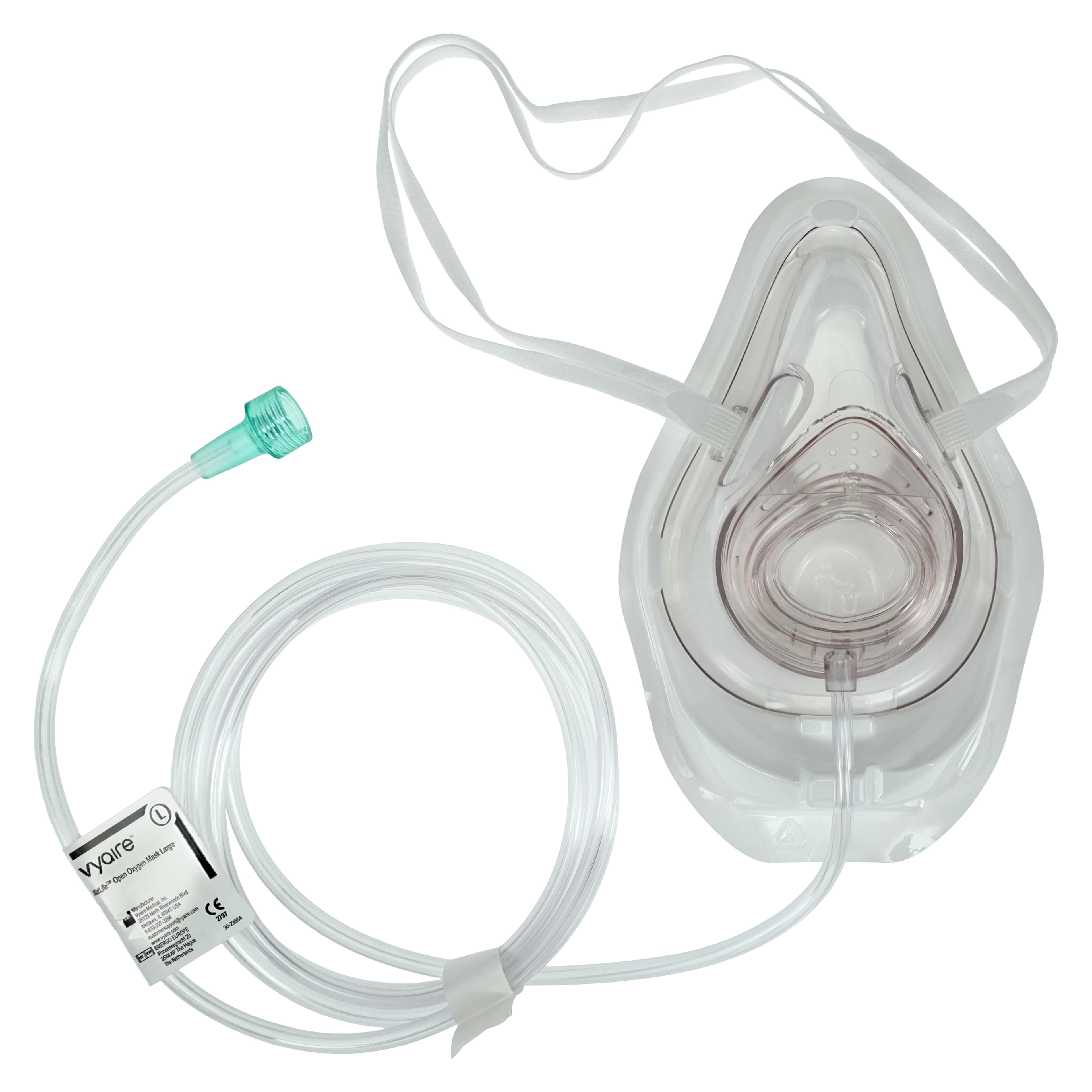 AirLife Open Oxygen Mask, Large, 25/Case