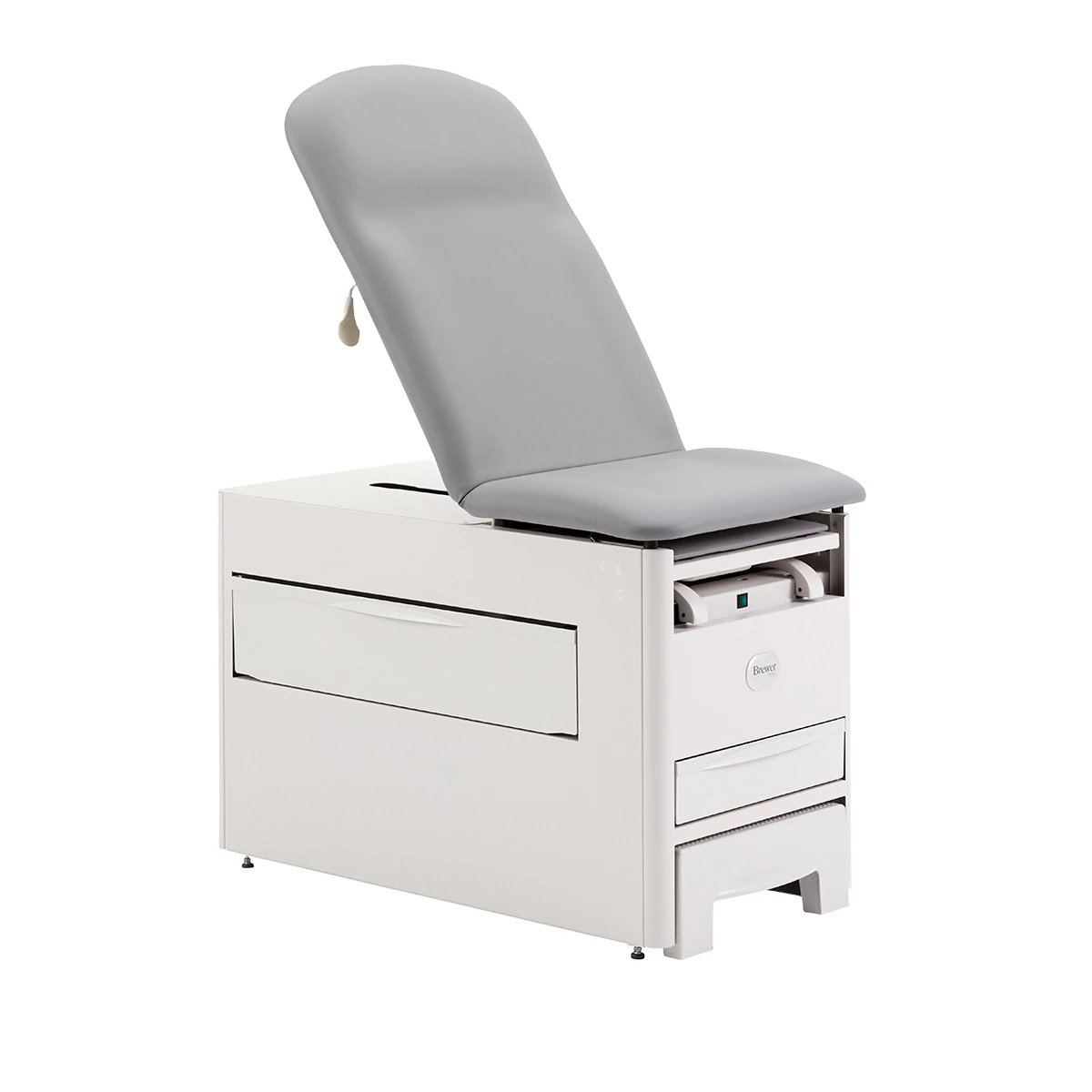 Brewer Versa Exam Table, Pneumatic & Upholstered, Special Color, 500 lb Capacity