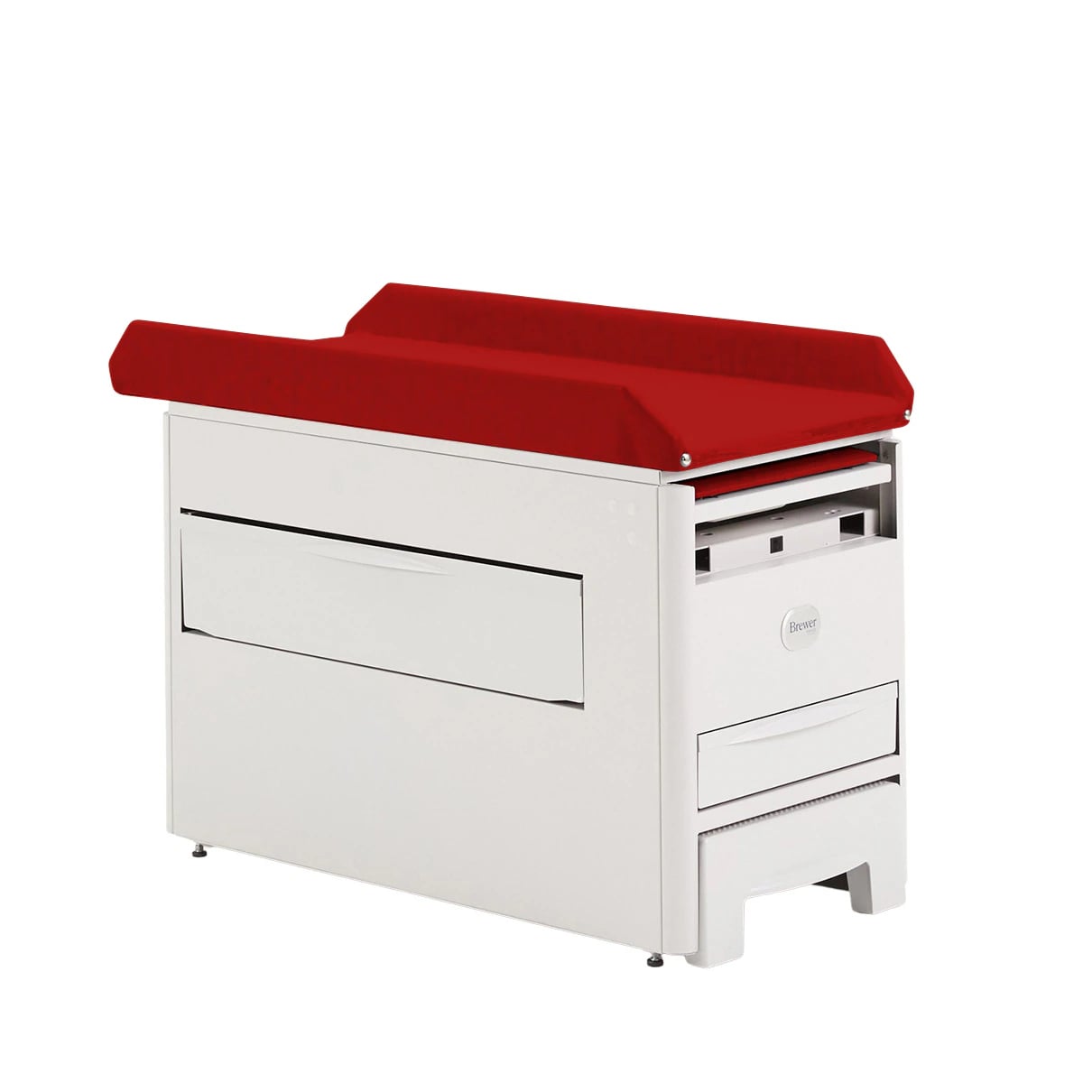 Brewer Versa Exam Table Tapestry Red