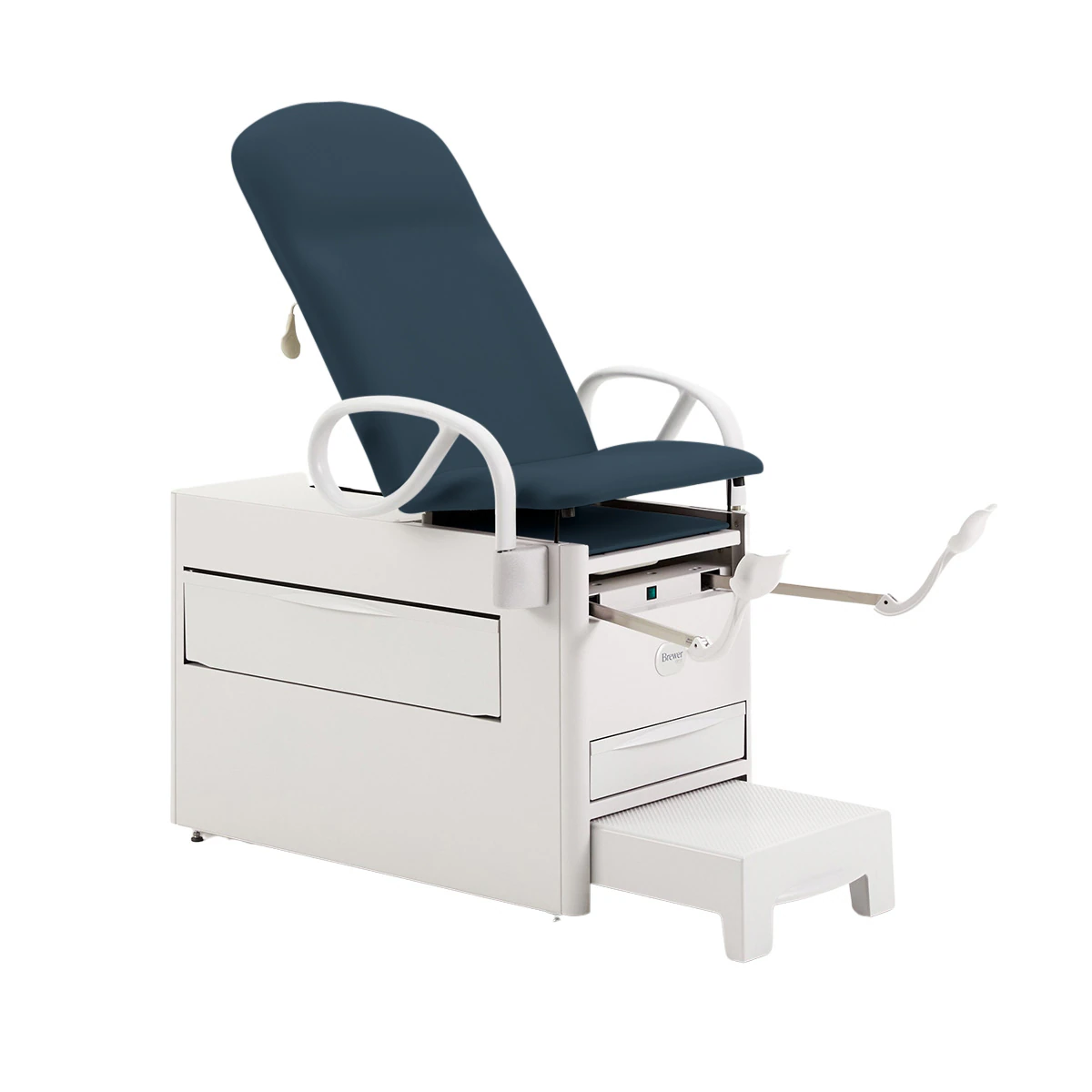 Brewer Versa Exam Table, Deep Sapphire, Hand/Step/Tilt/Electric