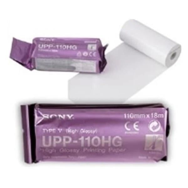 Sony UPP-110S High Density Ultrasound Imaging Paper, Roll, S-UPP110