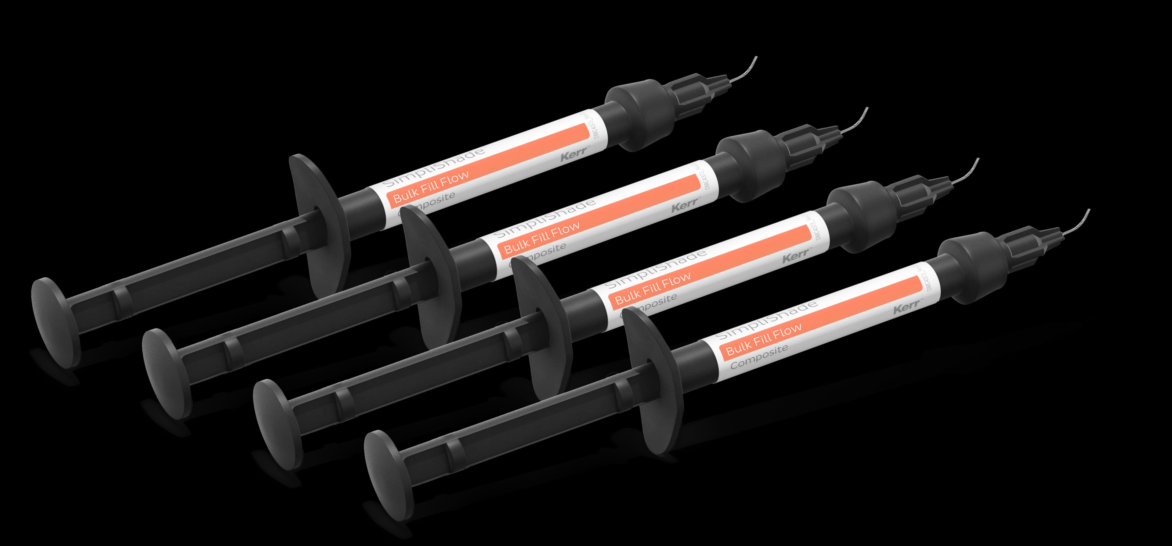 Kerr SimpliShade Bulk Fill Flow Composite Syringe, Universal Shade, 2 x 2 g Syringes, 37207
