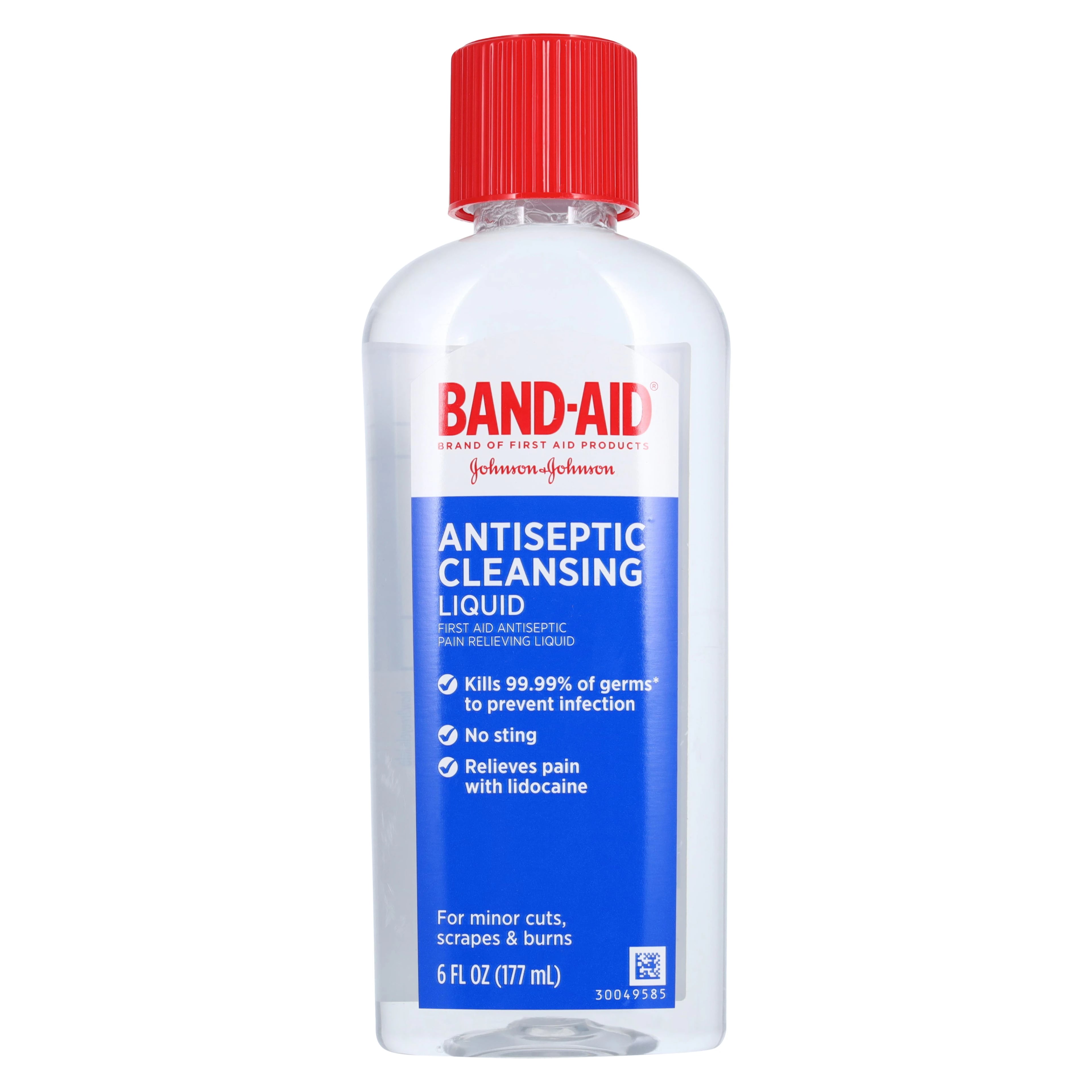 BAND-AID Hurt Free Wash, 6 oz, 3/Pack