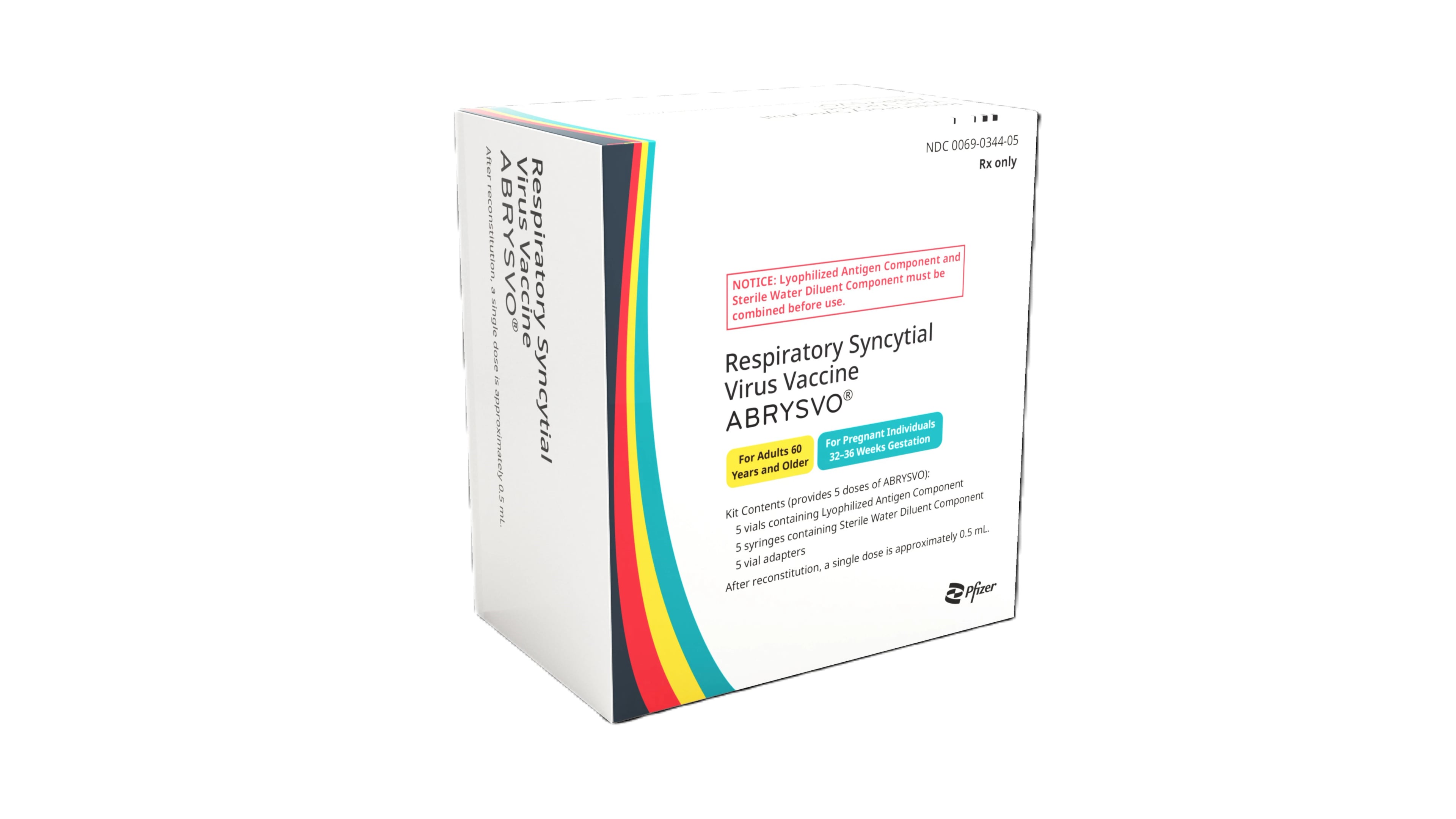 Abrysvo RSV Vaccine, 0.5 mL Single-Dose Vial, 5/Box