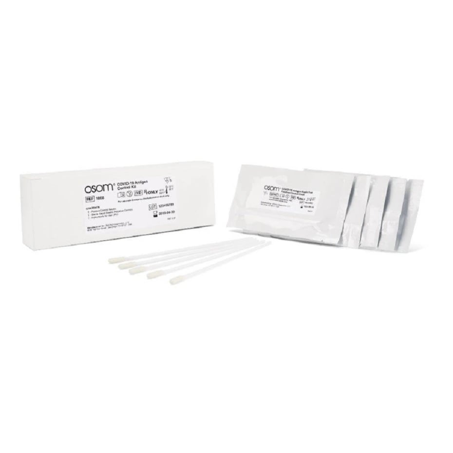 OSOM COVID-19 Positive/Negative Control Kit, 10/Box