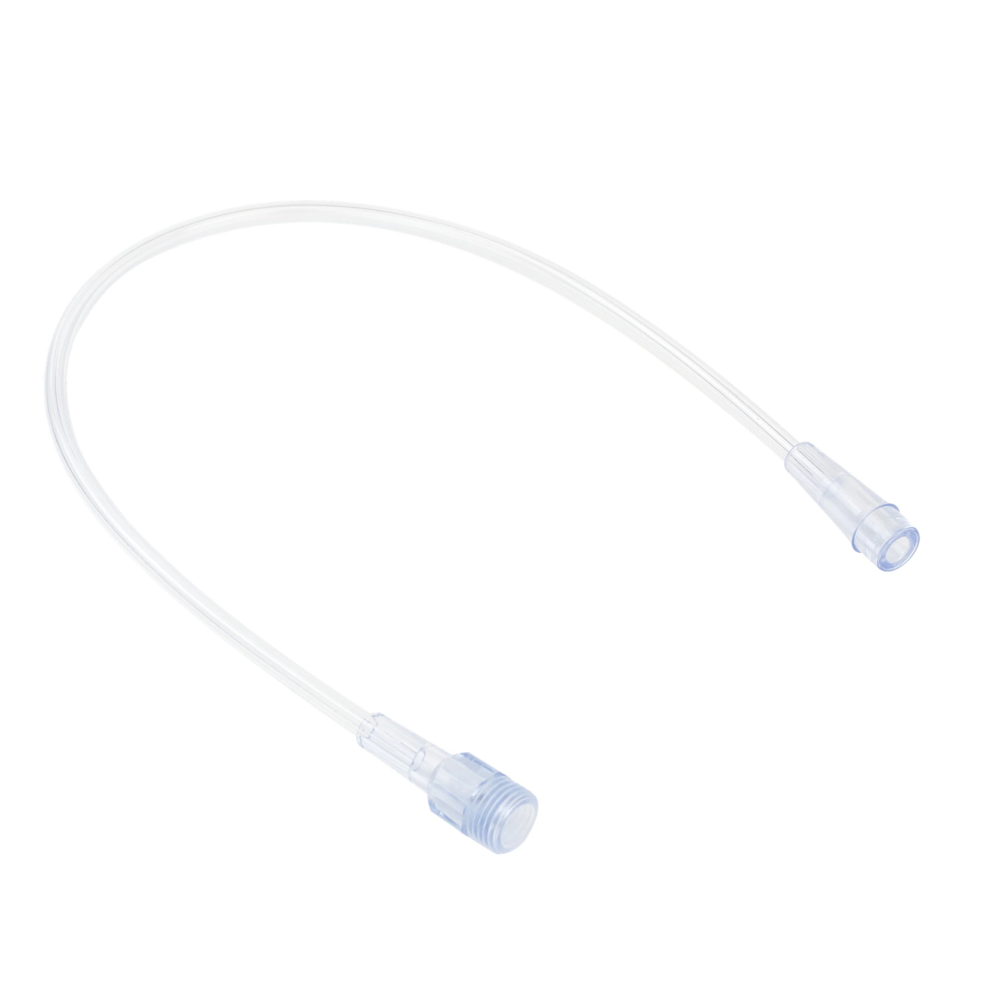 Dynarex O2 Humidifier Connector, Straight, with 18" Tubing, Latex-Free, 50/Case