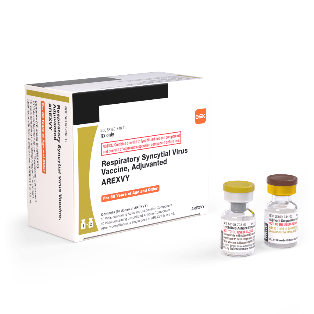 Arexvy RSV Vaccine SDV 0.5mL 10/Box, 01KT0J081XYGQYXTR4H08WEMD8