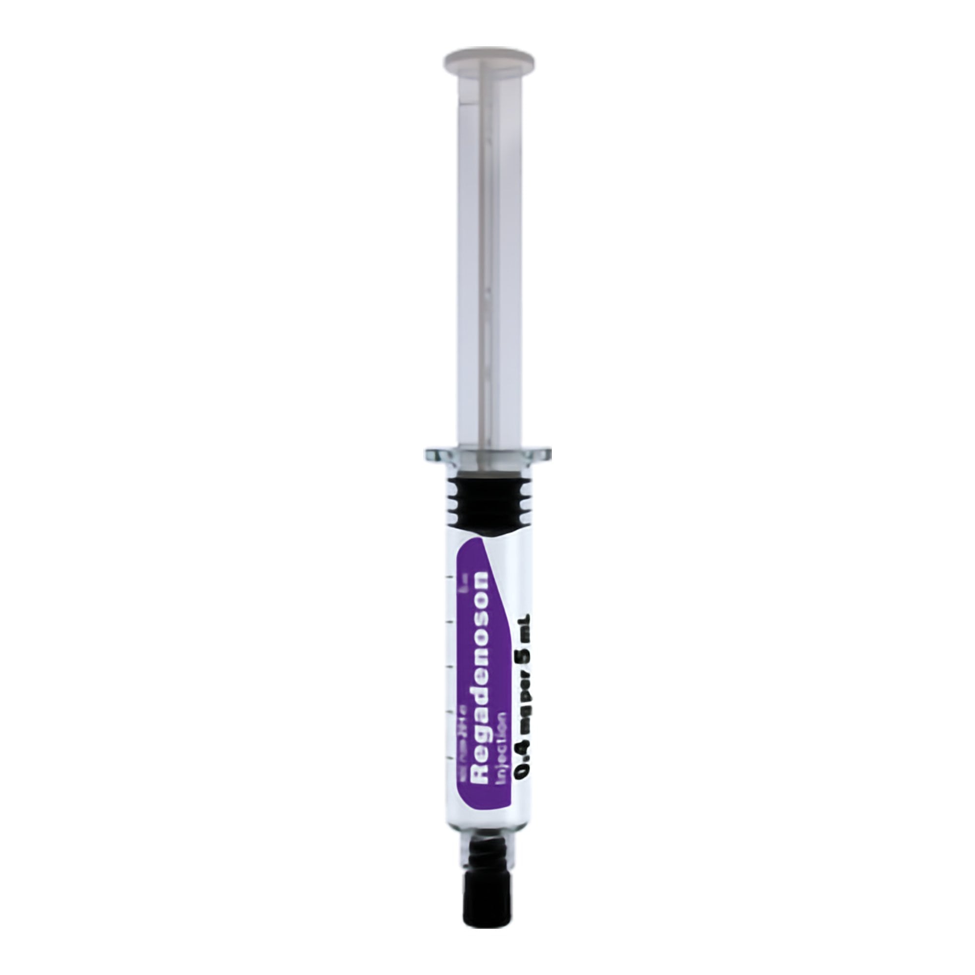 Regadenoson Injection 0.4mg/5mL Prefilled Syringe, 5mL Each, 01KT0J07JD7R7TT04MJPBVJ8TN