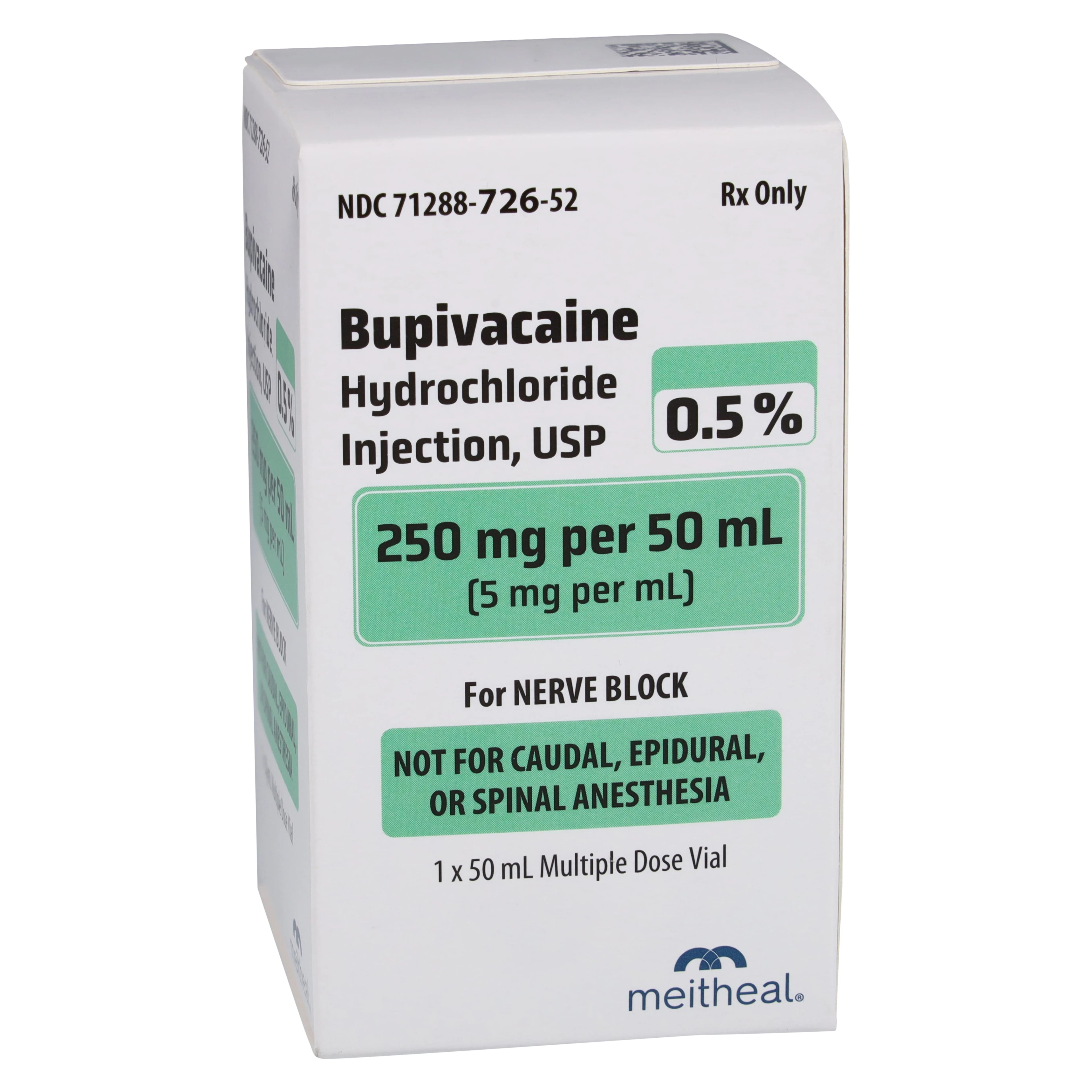 Bupivacaine HCL Injection 5mg/mL, Multi-Dose Vial (MDV), 50mL
