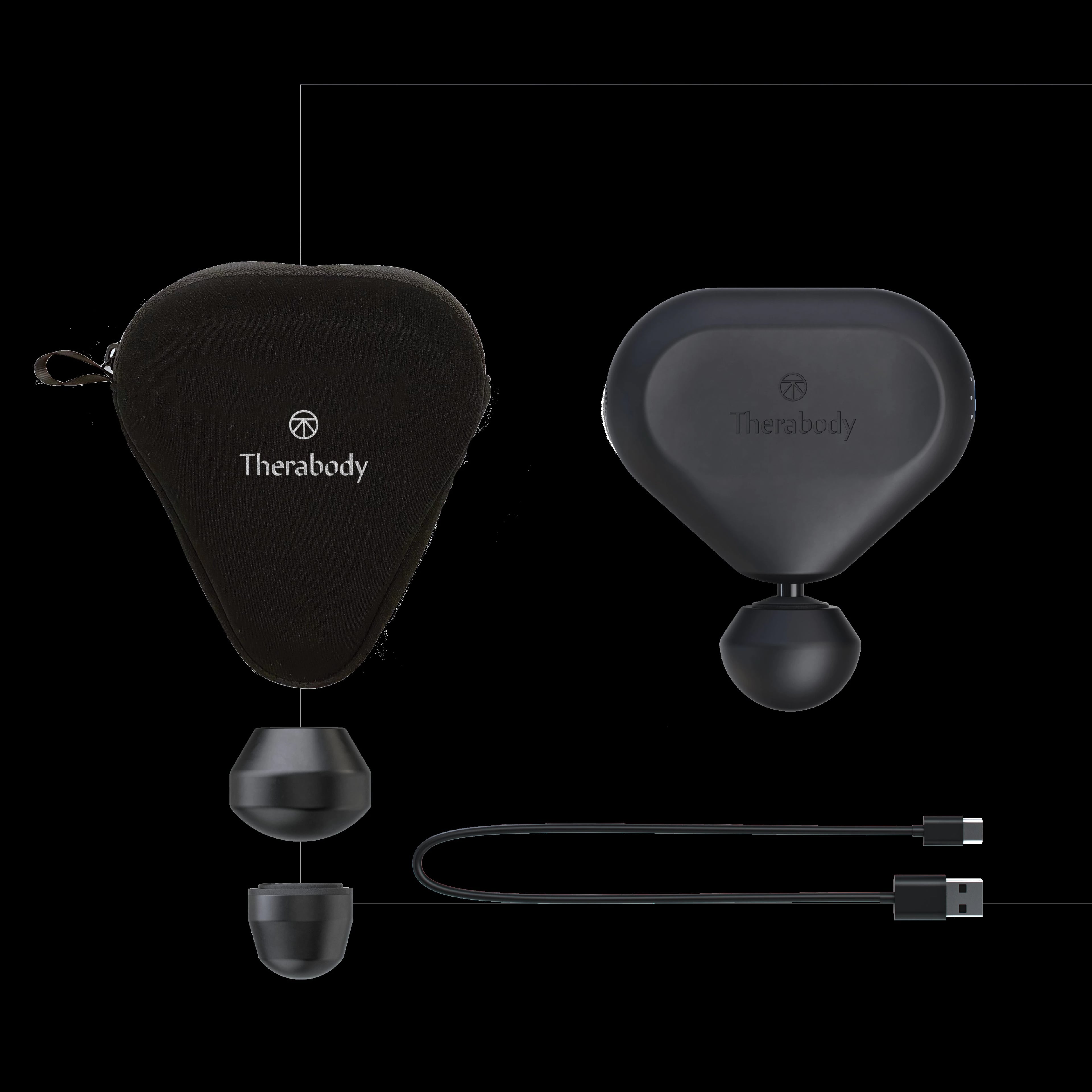 Theragun Mini 2.0 Portable Percussive Massager, Black