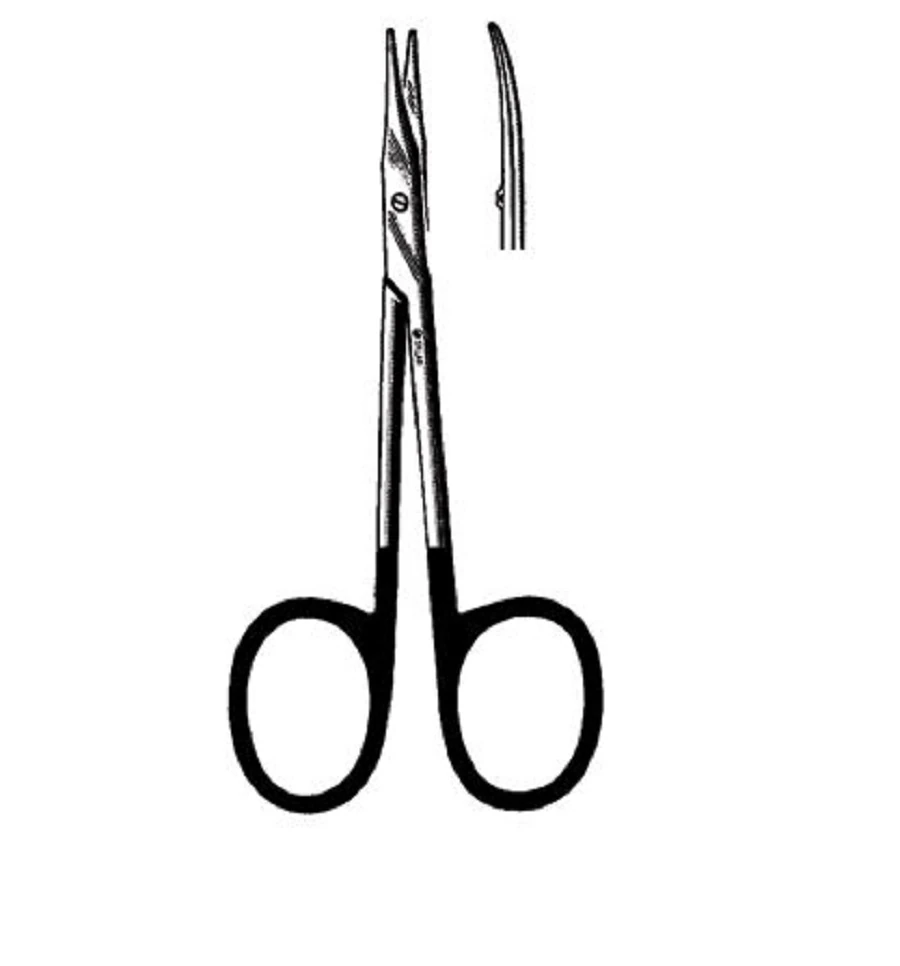 Sklarhone Stevens Tenotomy Scissors, Curved, 4.5", Blunt, Stainless Steel, Reusable, Each