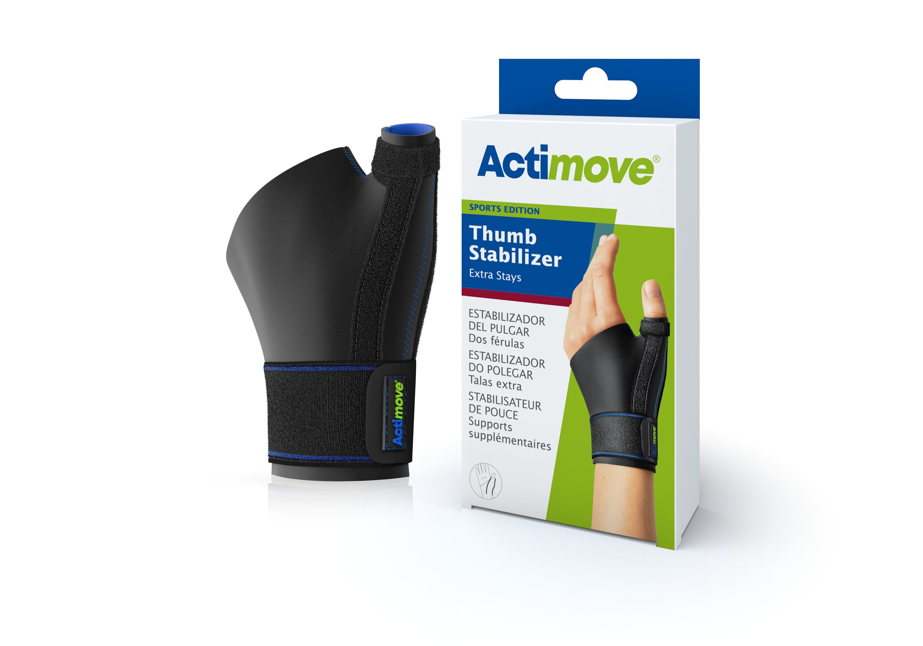 Actimove Stabilizer Thumb, Large/X-Large, Black