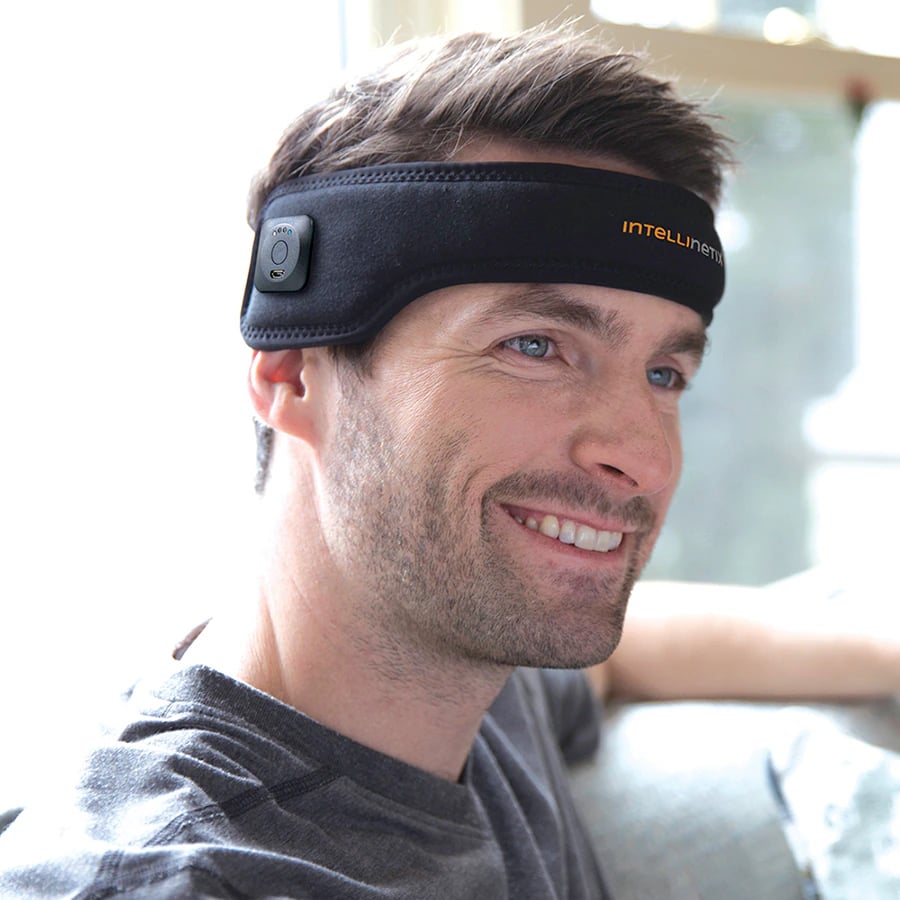 Intellinetix Headache Band (Vibrating Wrap, Universal, Unisex) by Brownmed