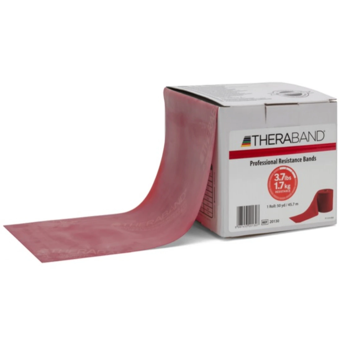 TheraBand Level 2 Red Medium Resistance Exercise Band