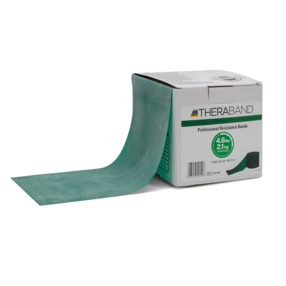 TheraBand Exercise Band, Level 3 Green, Heavy Resistance, Each