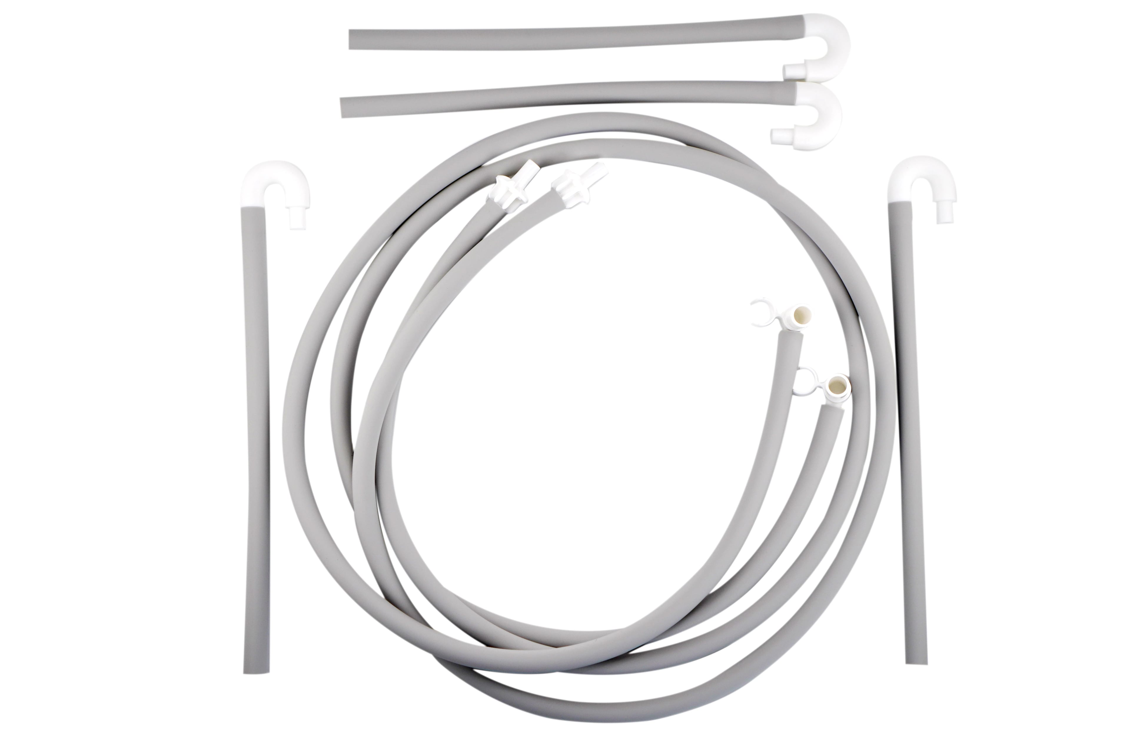 ReLeaf Hose Accessory Kit, 2 Long HVE Hoses, 4 Short Quick-Disconnect Hoses, 4 U-Shaped Connectors, RLF10044