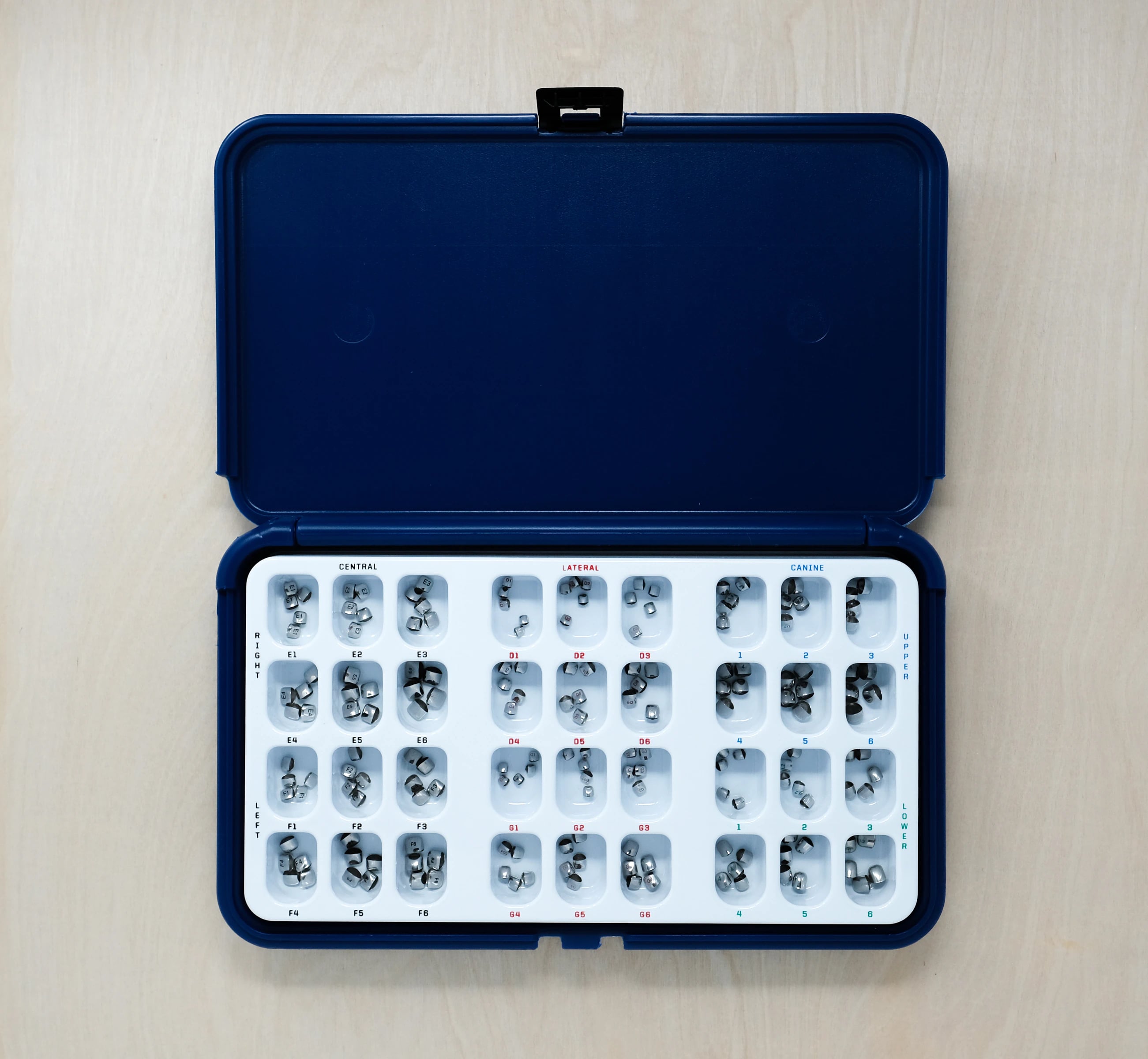 ACERO XT Anterior Crown Kit, Primary Anterior, Size Assorted, Pediatric, 180/Kit