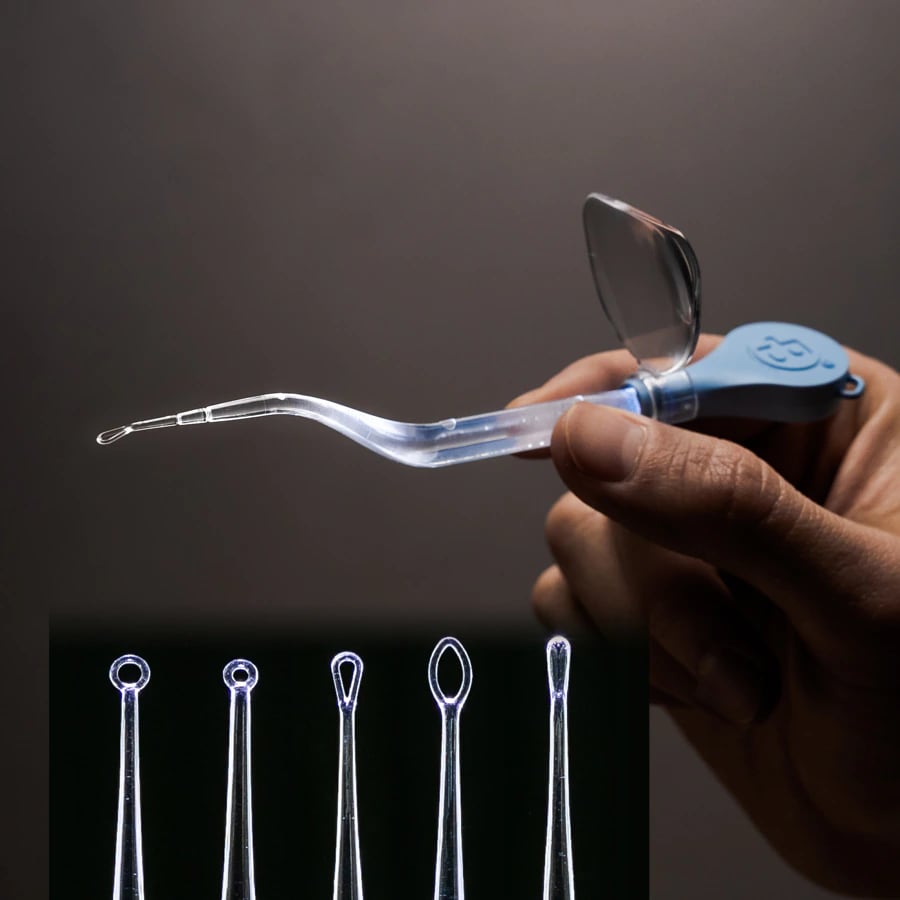 Bionix ClearLook Lighted Ear Curette, Variety Pack, Non-Sterile, Disposable, 50/Box