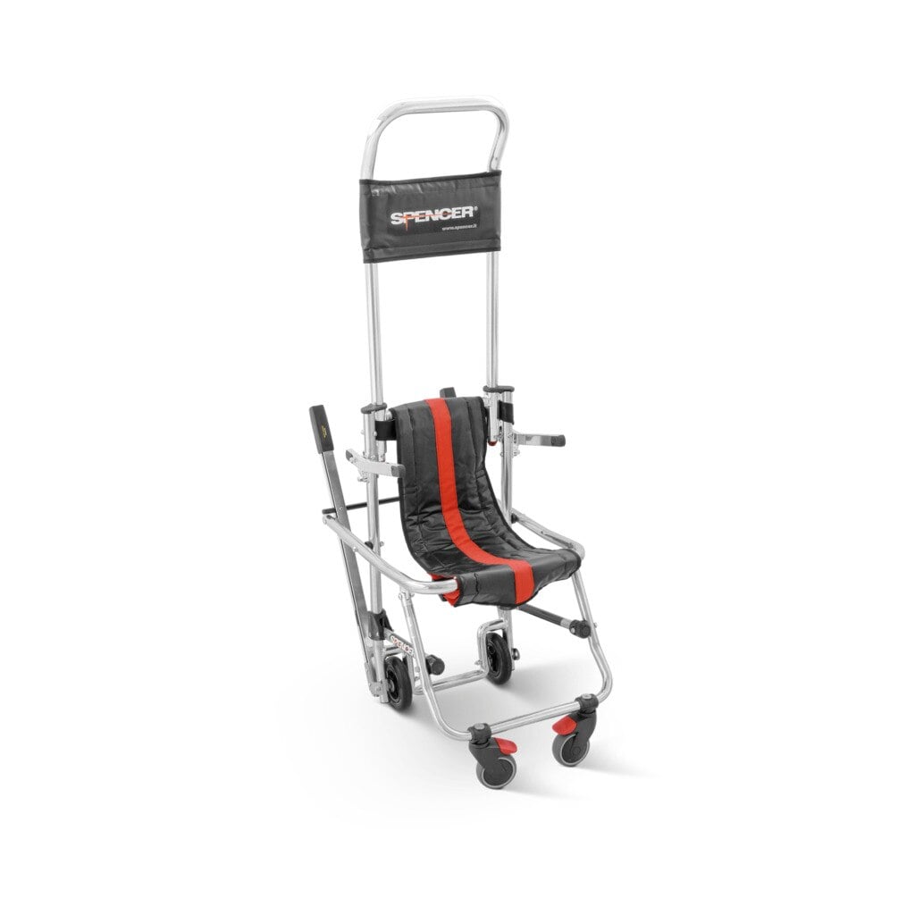 Spencer Skid-OK MAX Evacuation Stair Chair, 551 lb Capacity, Adult/Child
