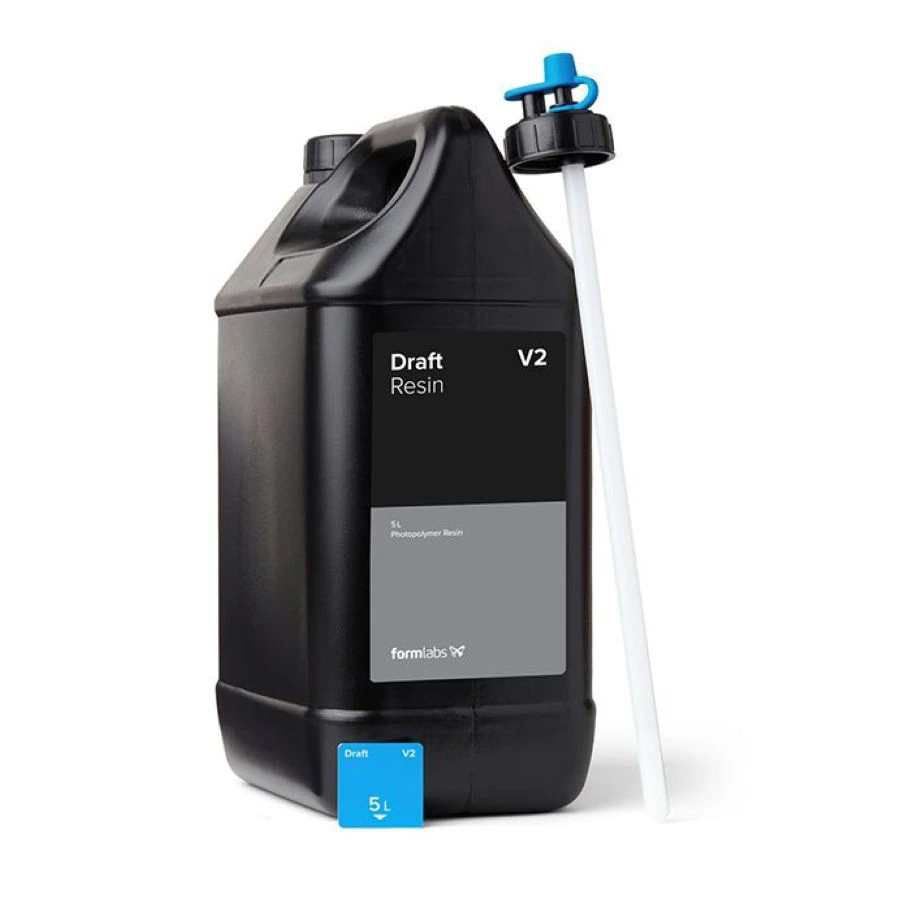 Formlabs Draft V2 Resin 5 Liter Cartridge for RPS