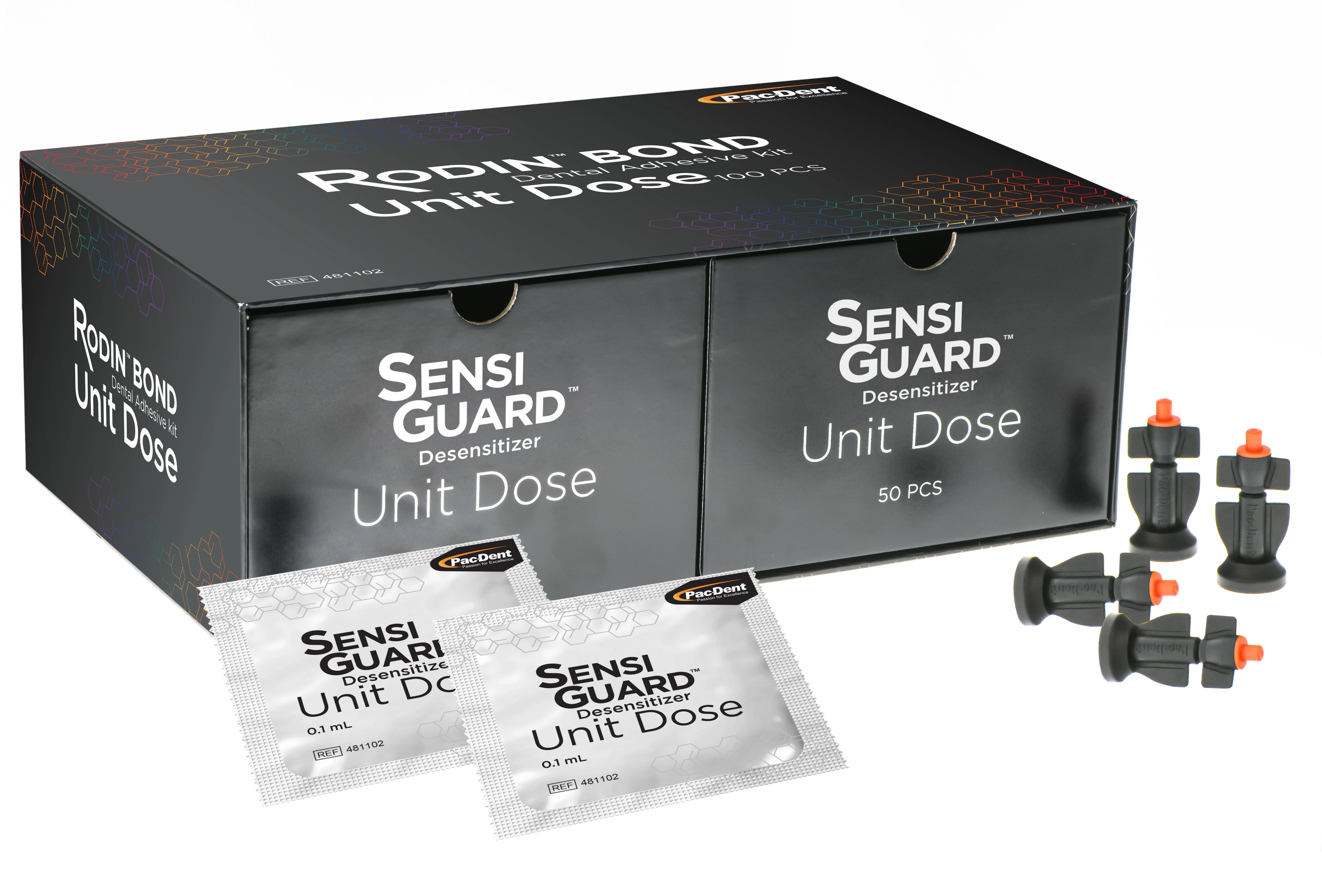 SensiGuard Antibacterial Dentin Desensitizer, Unit Dose, 0.1 mL, Refill Pack of 100, 481103