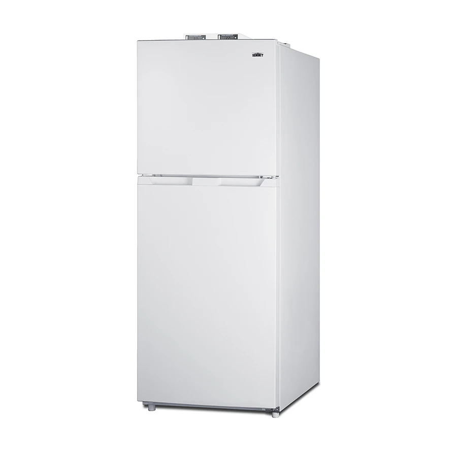 Felix Storch Summit Break Room Refrigerator/Freezer, 10.1 Cu Ft, 2 Solid Doors, Right Hinge/Reversible, Frost Free, 2 Crisper Drawers