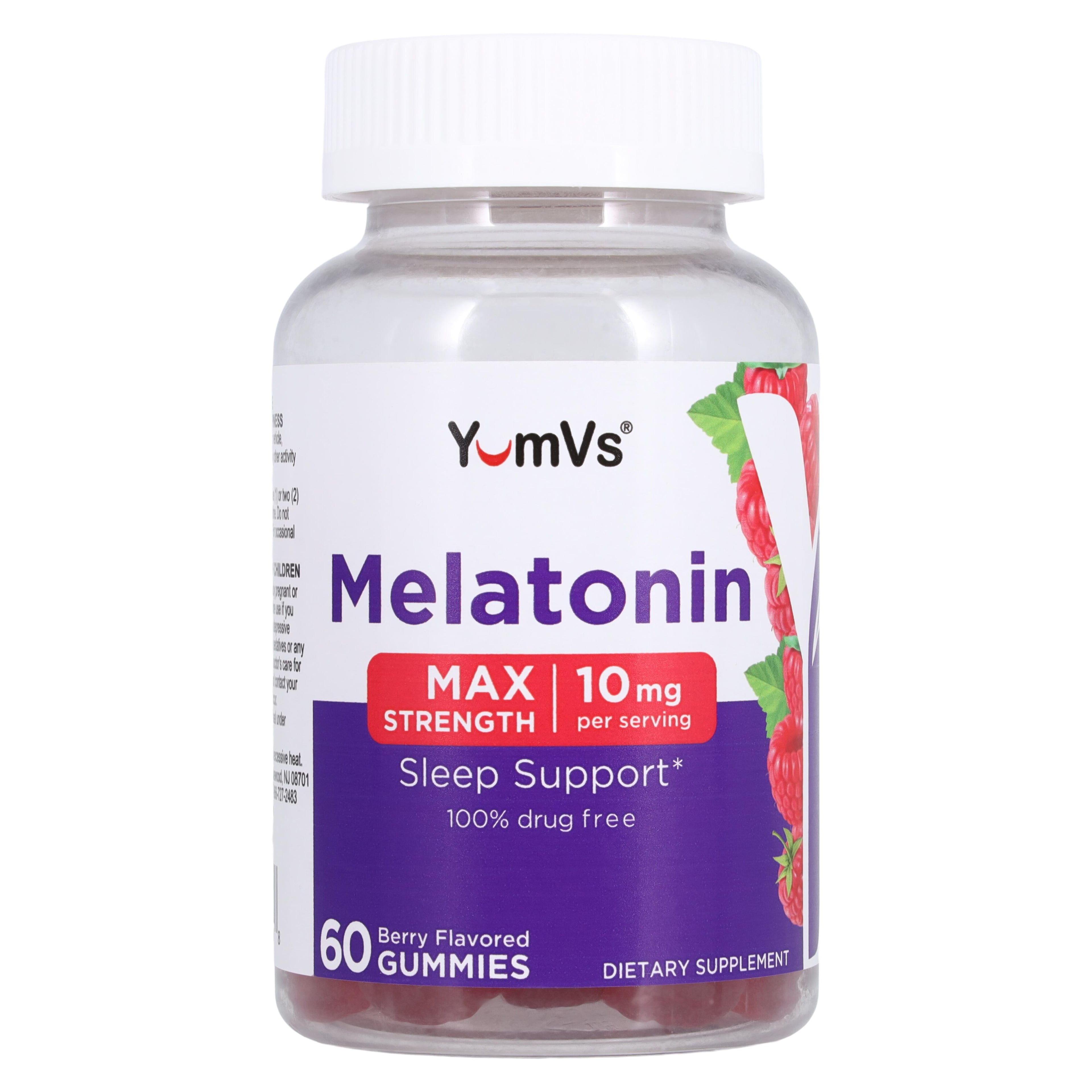 Geri-Care Melatonin Max Strength Gummy, 60 Count Bottle