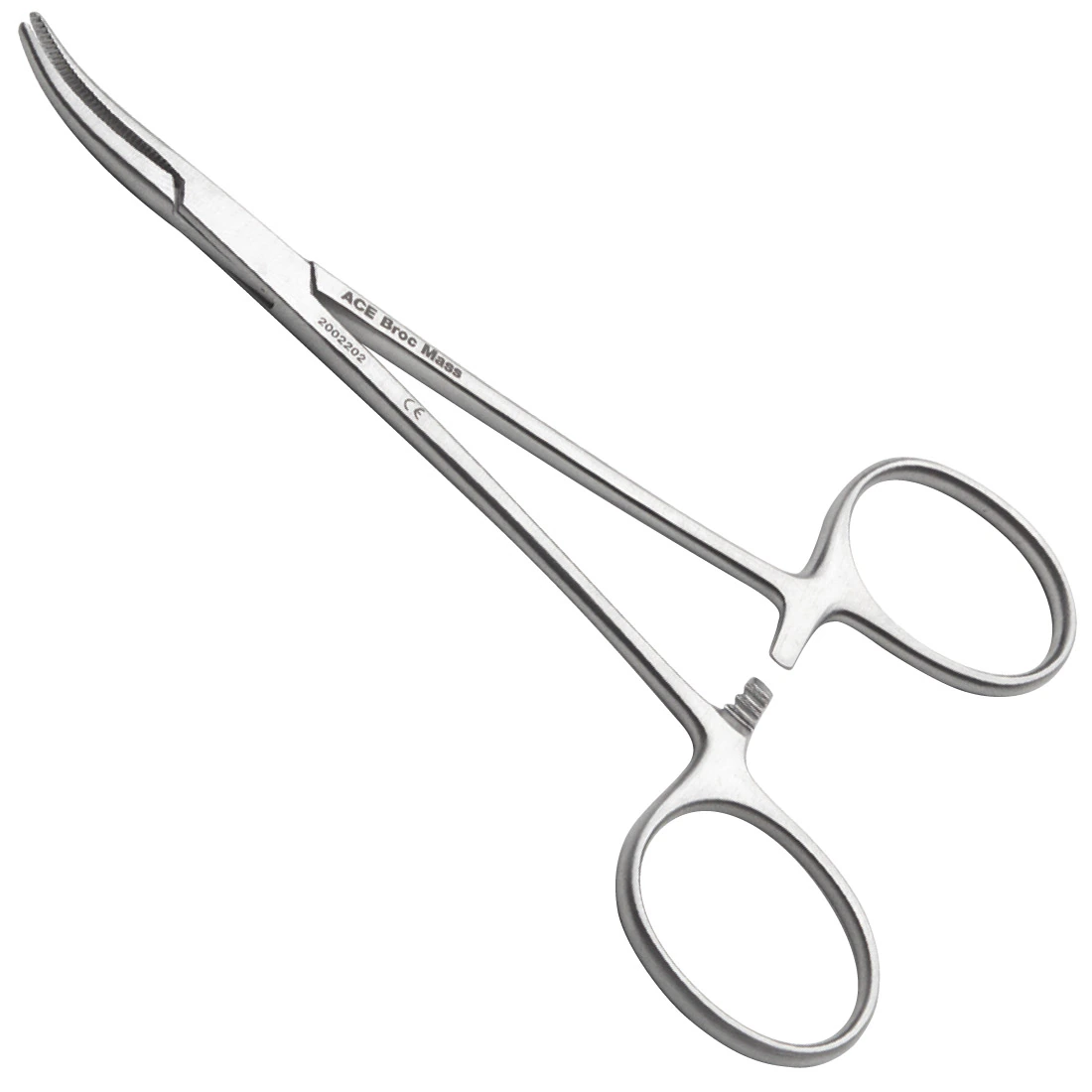 Halsted Mosquito Forcep, Curved, Stainless Steel, 4.75 in