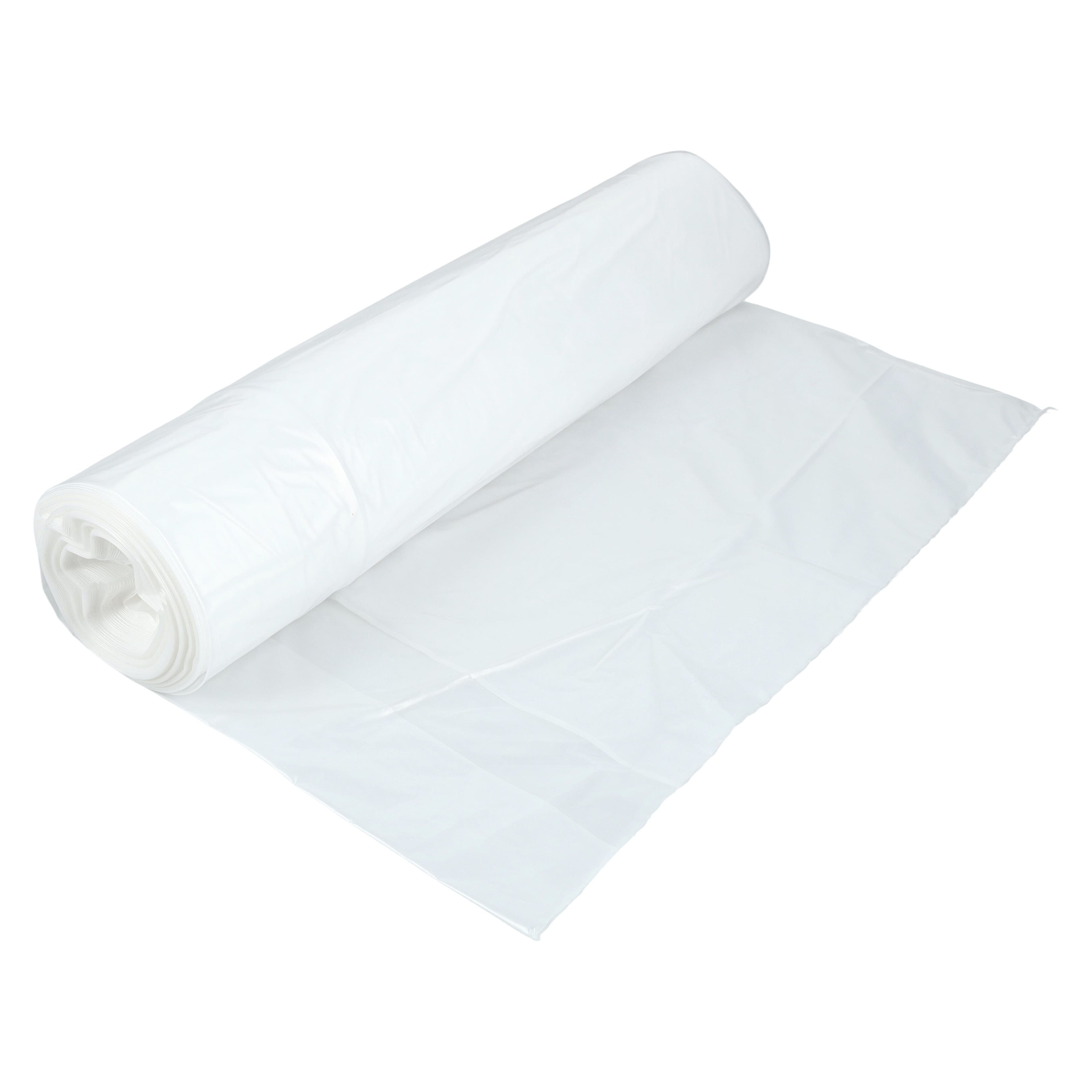 Medline Clear Trash Can Liner, Medium, 43" x 47", 100/Case